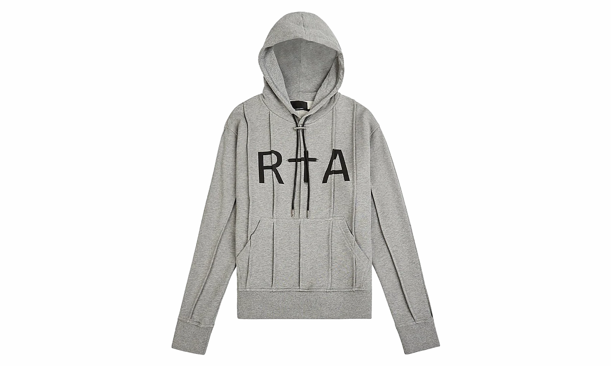 Pintuck Hoodie "grey"
