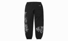 Pitbulls Embroide Sweatpants "Black"