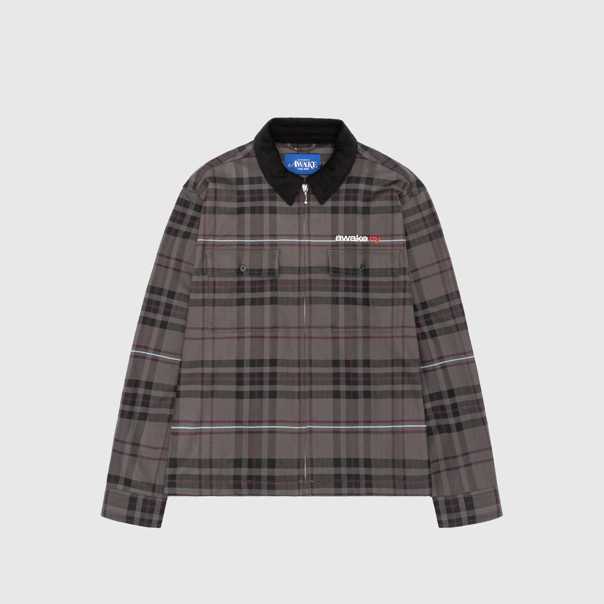 PLAID FLANNEL SHIRT Pastel Shade Professional Look