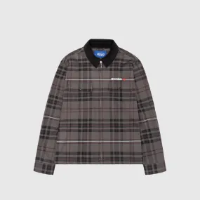 PLAID FLANNEL SHIRT Pastel Shade Professional Look