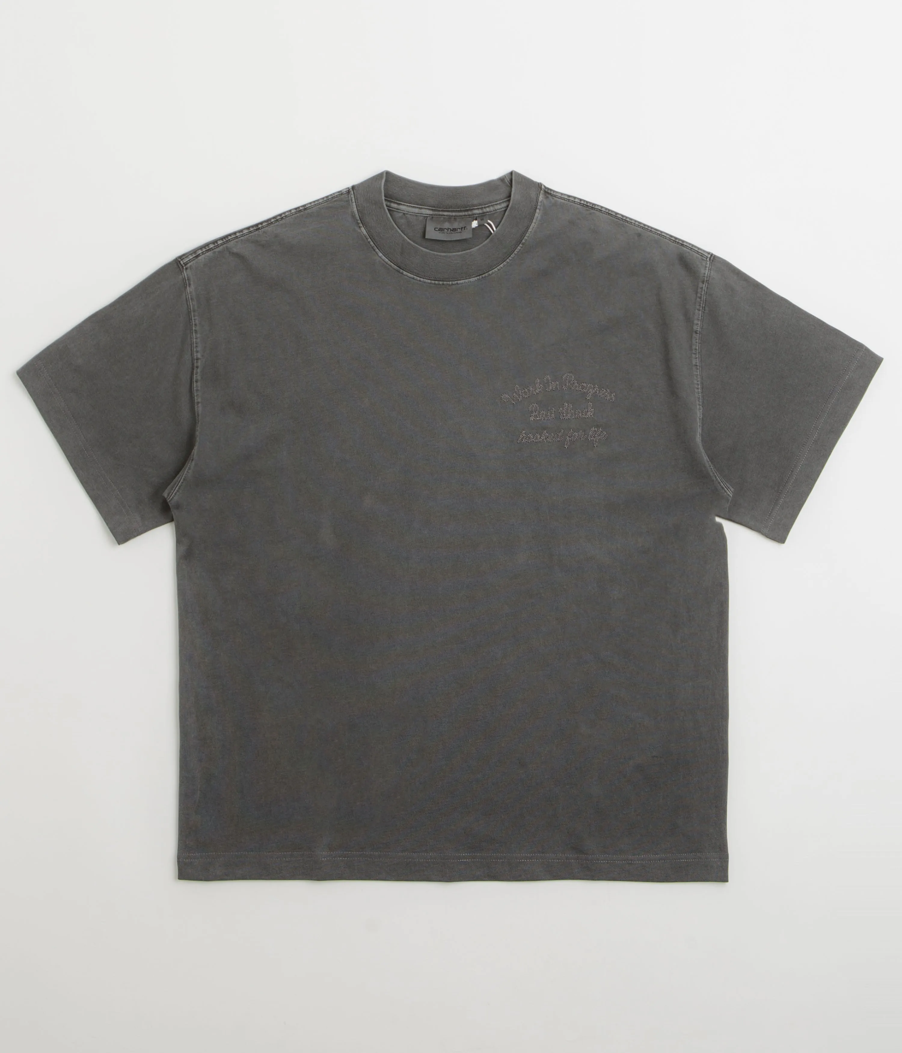 binding blended fabric Carhartt Bait Shack T-Shirt - Black