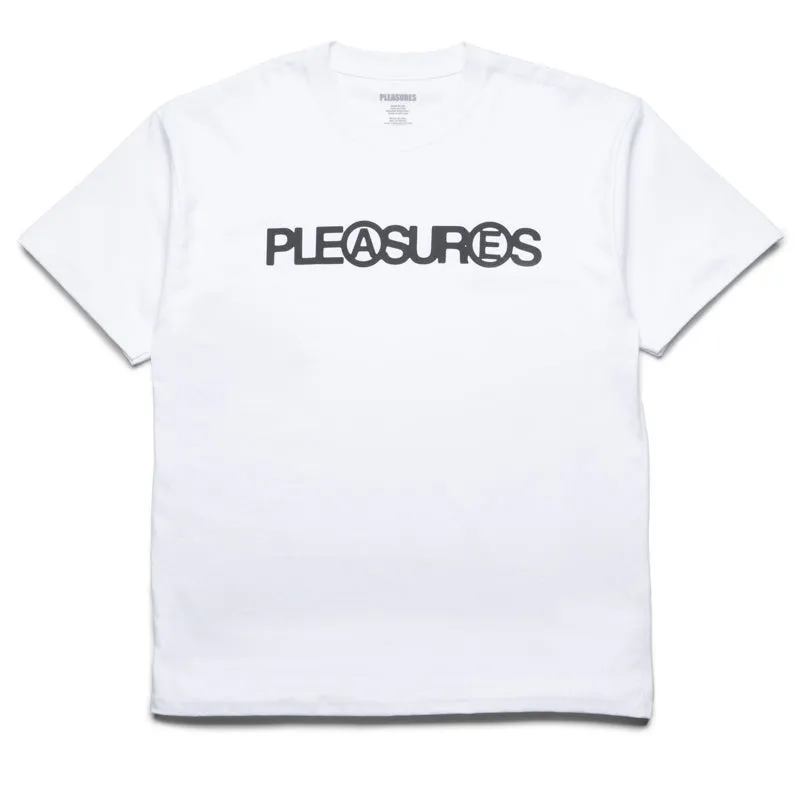 billiards venue home event Pleasures Fanzine Tee - White