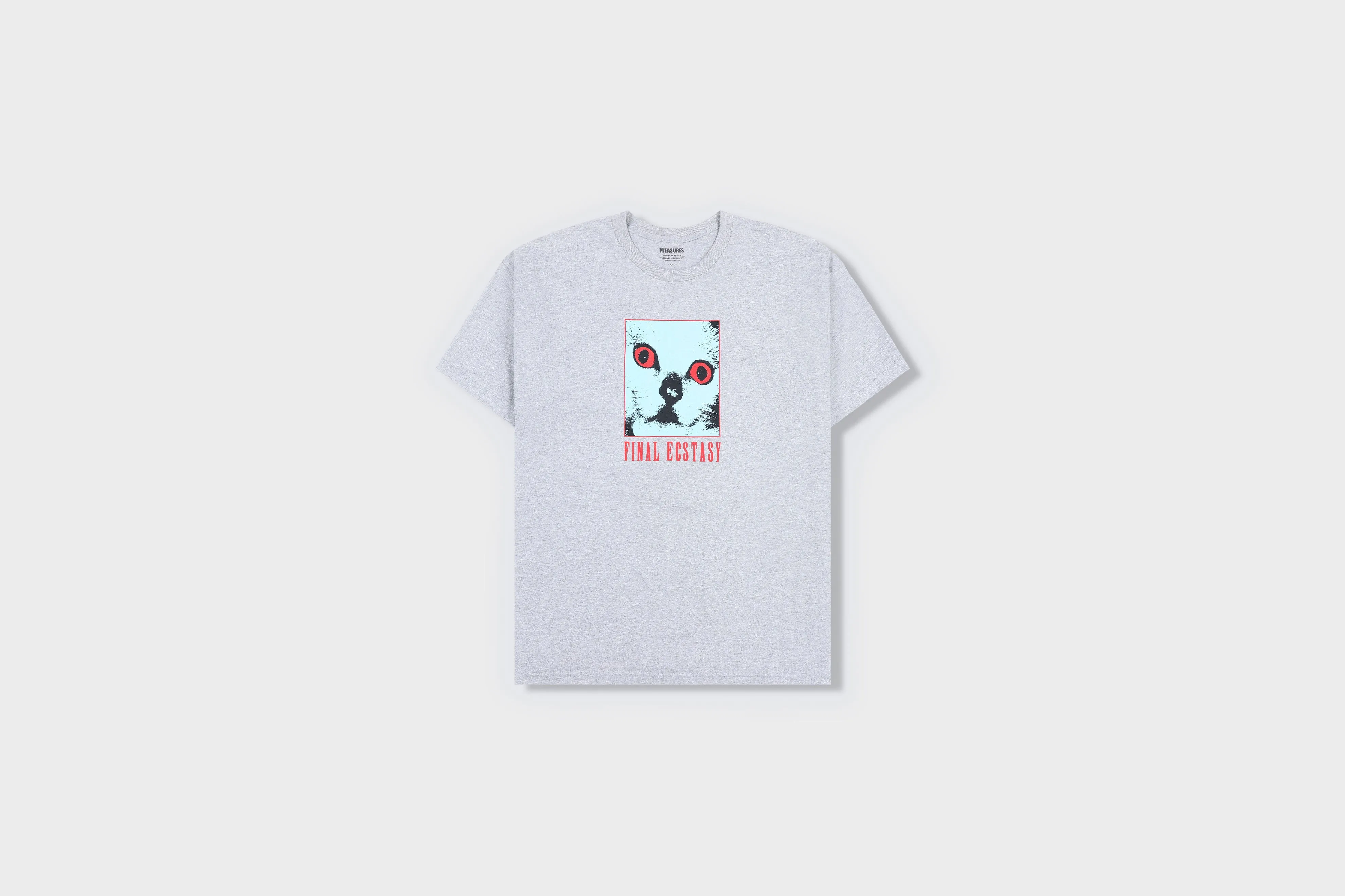 UVProtection Brave Mode Pleasures Final T-Shirt (Ash Grey)