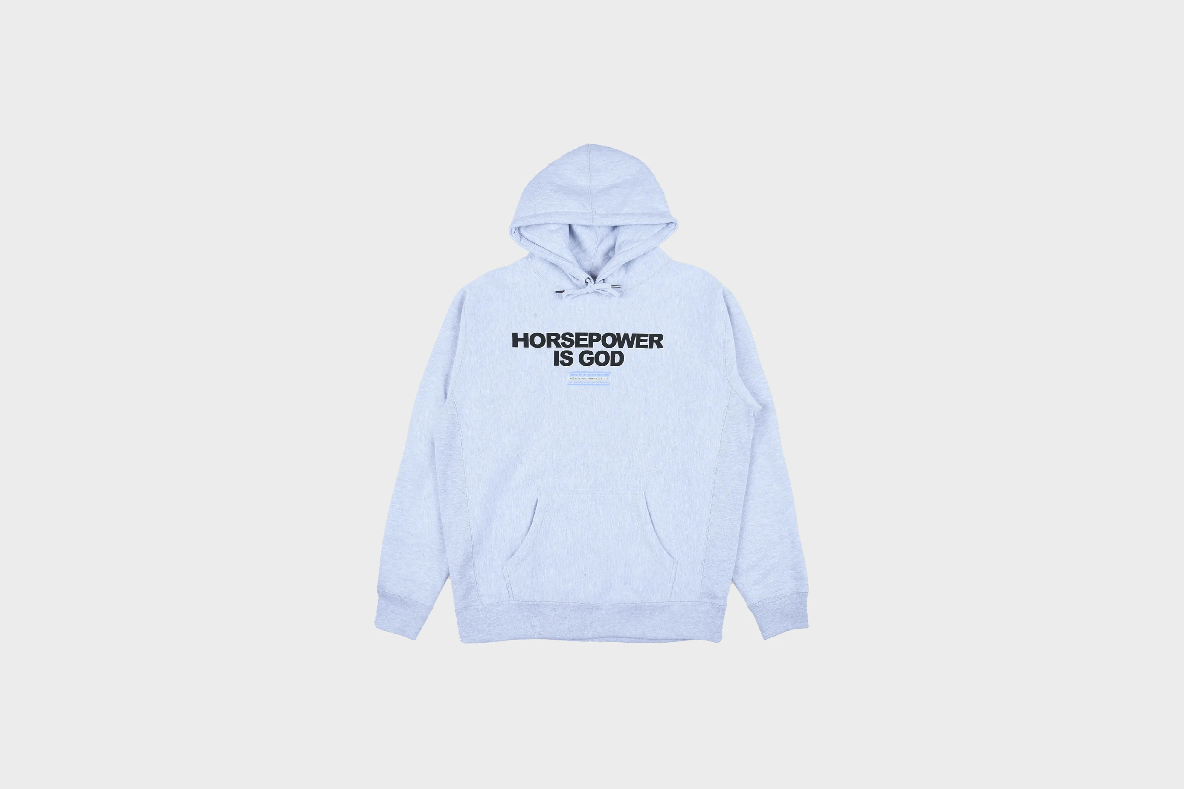 Morning Walk Pleasures Horsepower Premium Hoody (Grey)