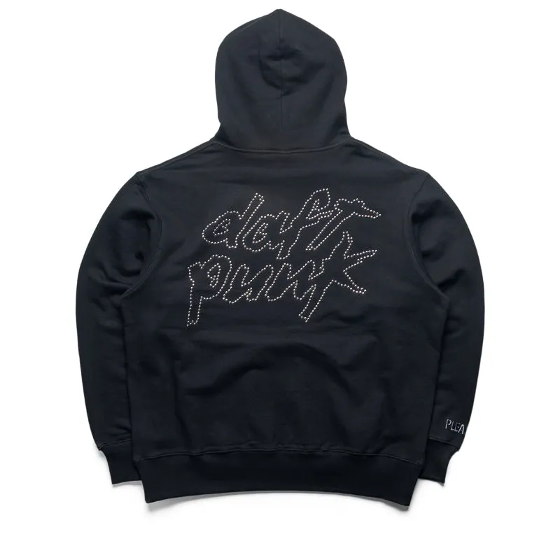 Pleasures Lucky Studded Hoodie - Black Low Profile Hood