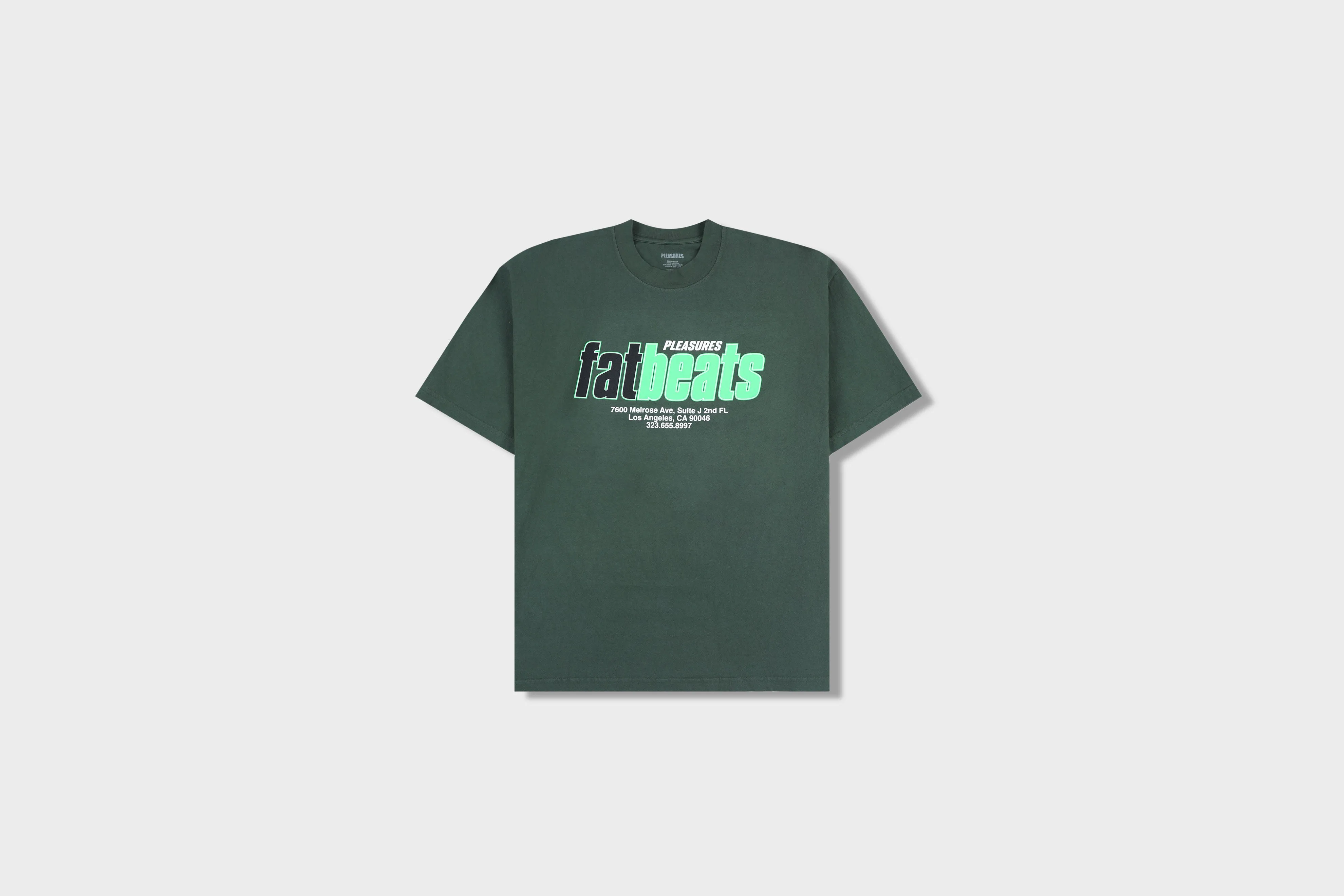 Pleasures Melrose T-Shirt (Green) AdjustableWaistband QuickDryingTech