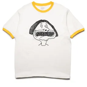 Printed Pleasures Mouthful Ringer Tee - Natural