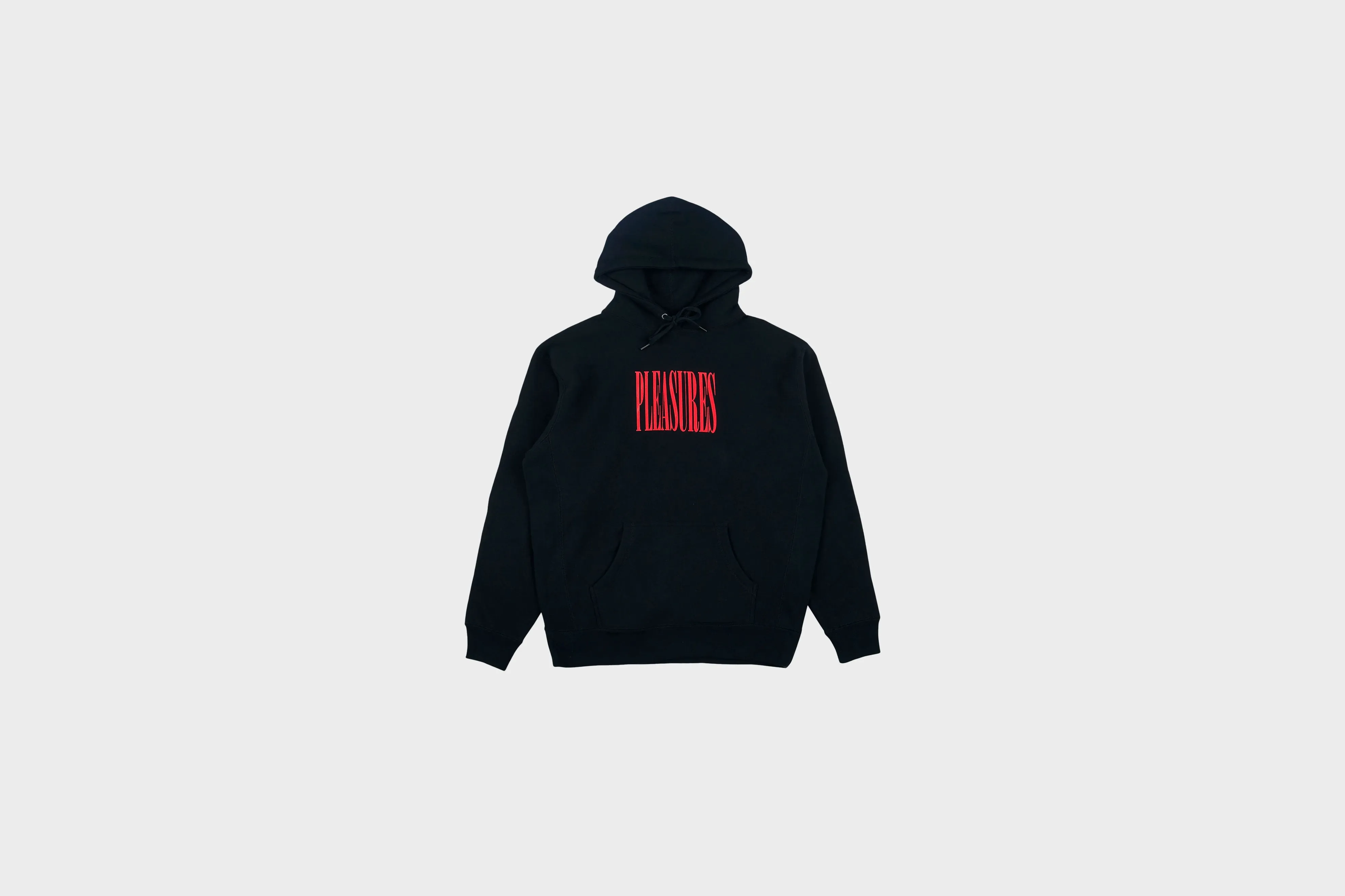 Pleasures - Stretch Premium Hoody (Black) Free Shape WaterRepellent