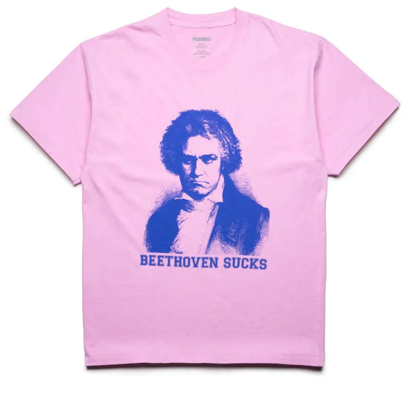 Pleasures Symphony Tee - Pink cinema event
