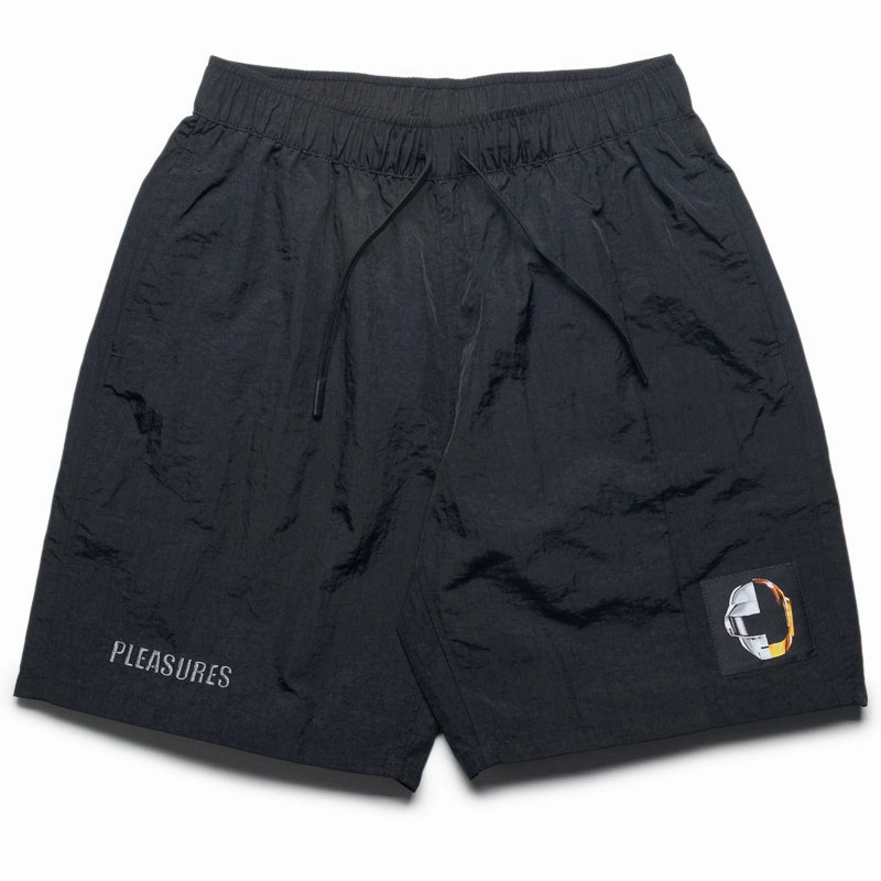 desert style Zero Chafe Construction Pleasures Crush Hiking Shorts - Black