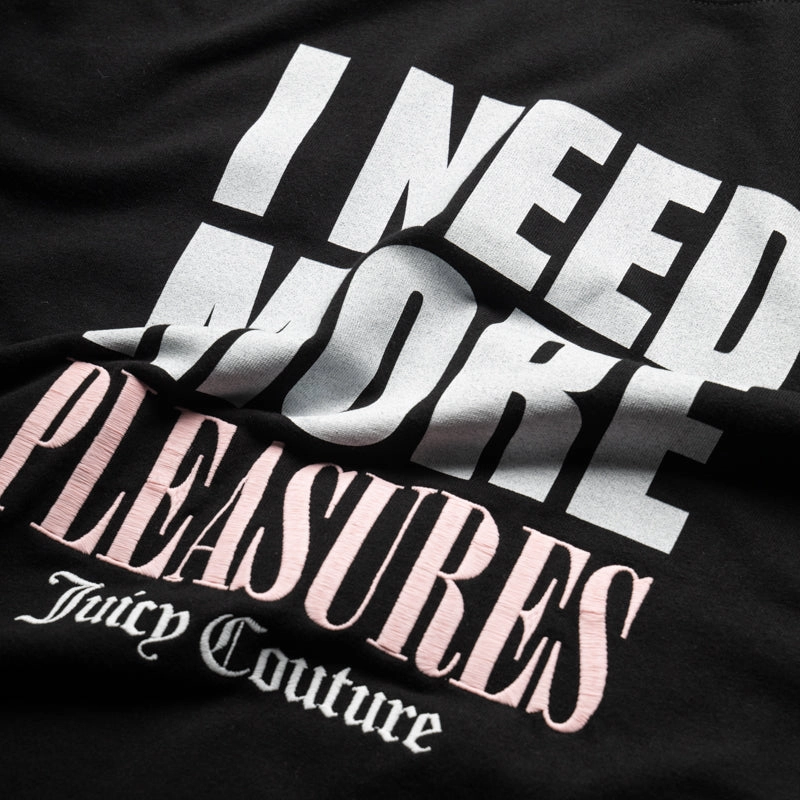 Pleasures Juicy Pleasures Heavyweight Tee - Black Breathable fabric