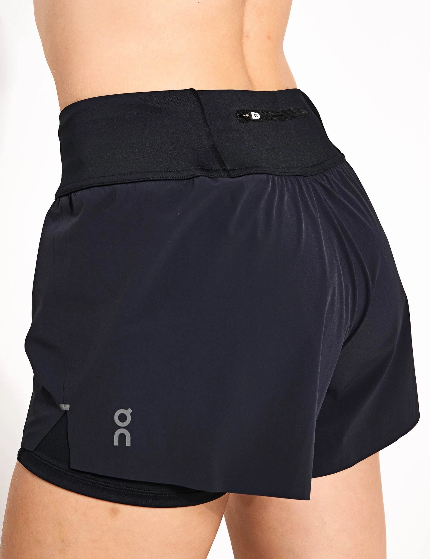 Running Shorts - Black Flexible Gusset Design Classic Appeal