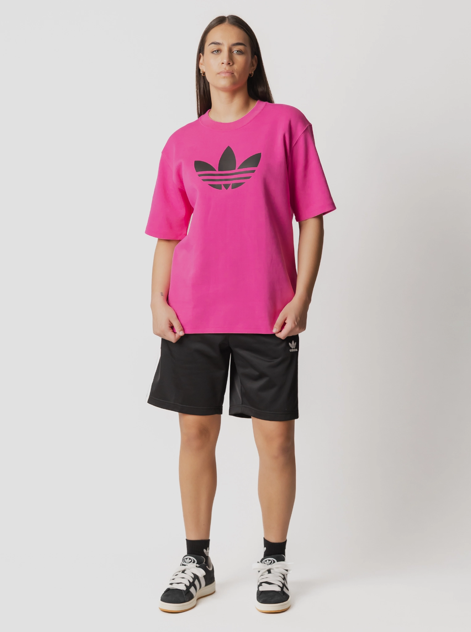 music event look Preppy look Firebird Adicolor Long Shorts