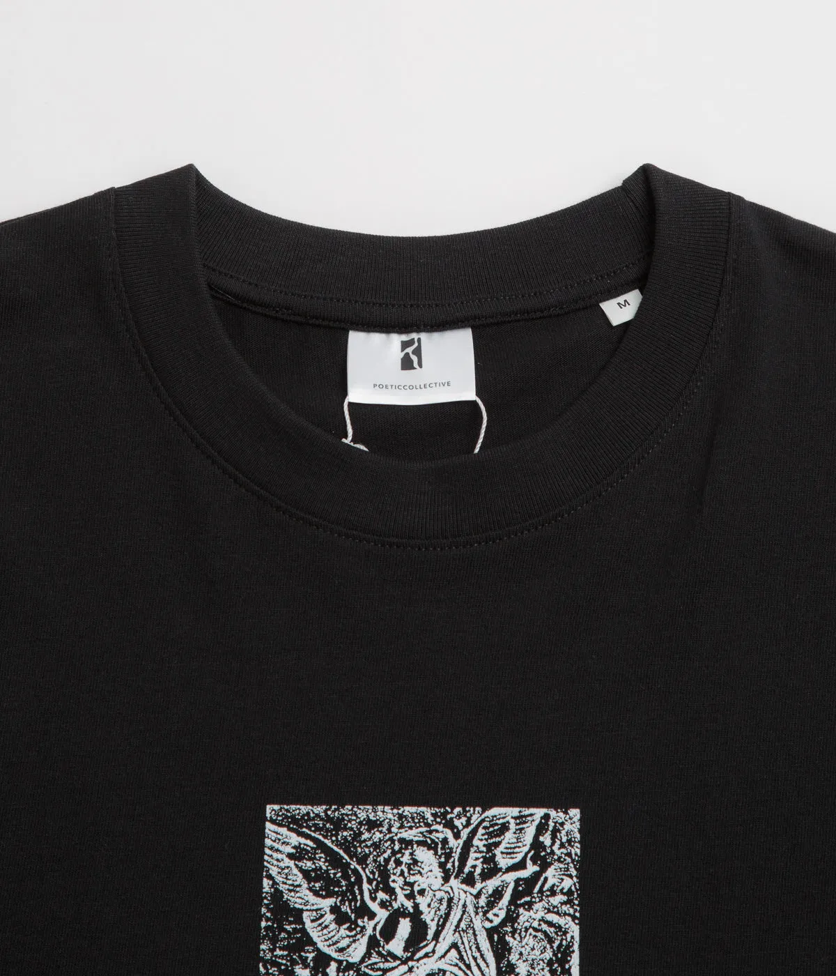 Poetic Collective Angel T-Shirt - Black Mountain area cinema venue