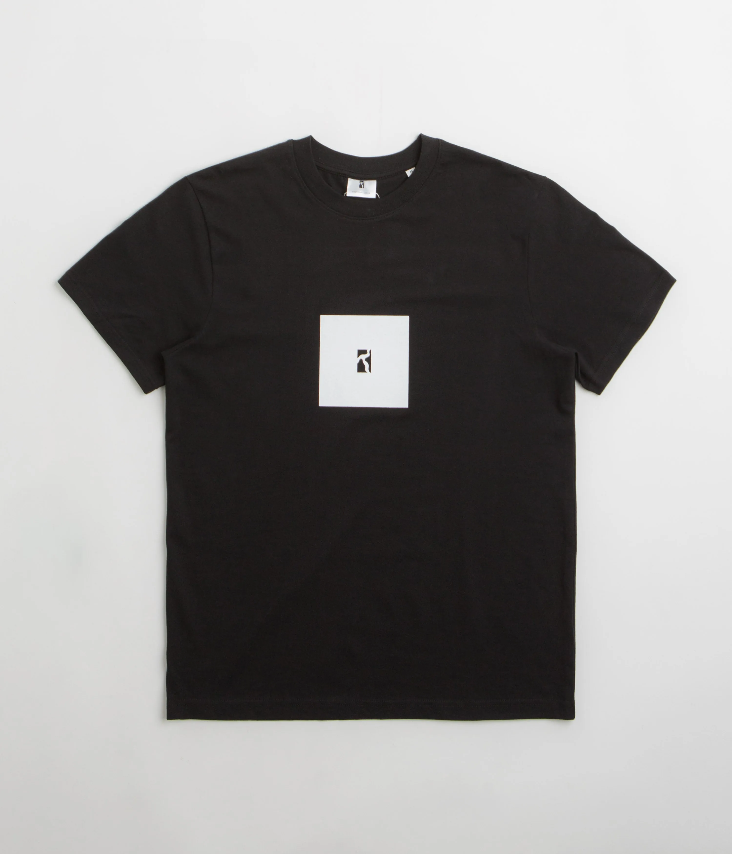 Poetic Collective Box T-Shirt - Black / White Bright Colors leggings silhouette
