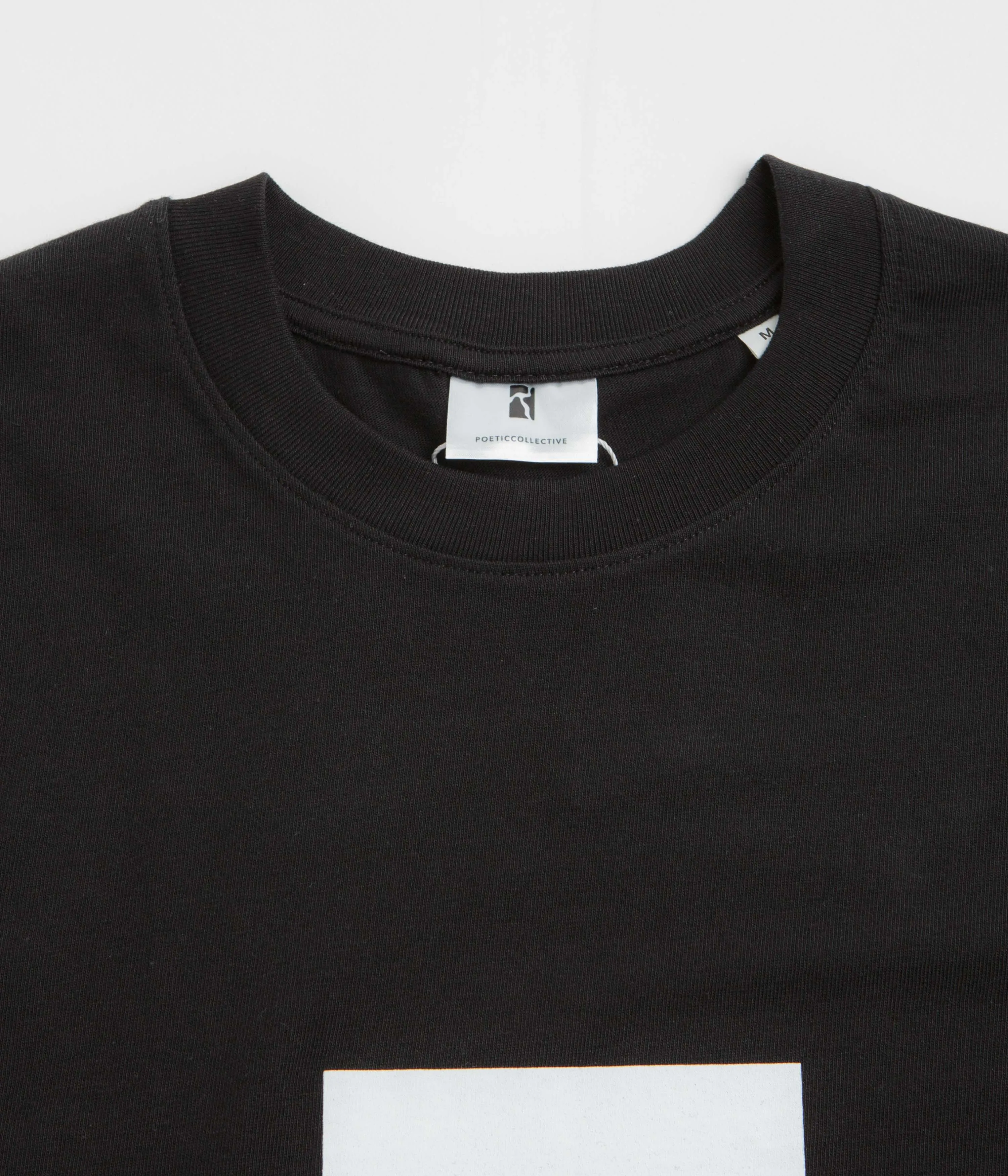 car venue Poetic Collective Box T-Shirt - Black / White