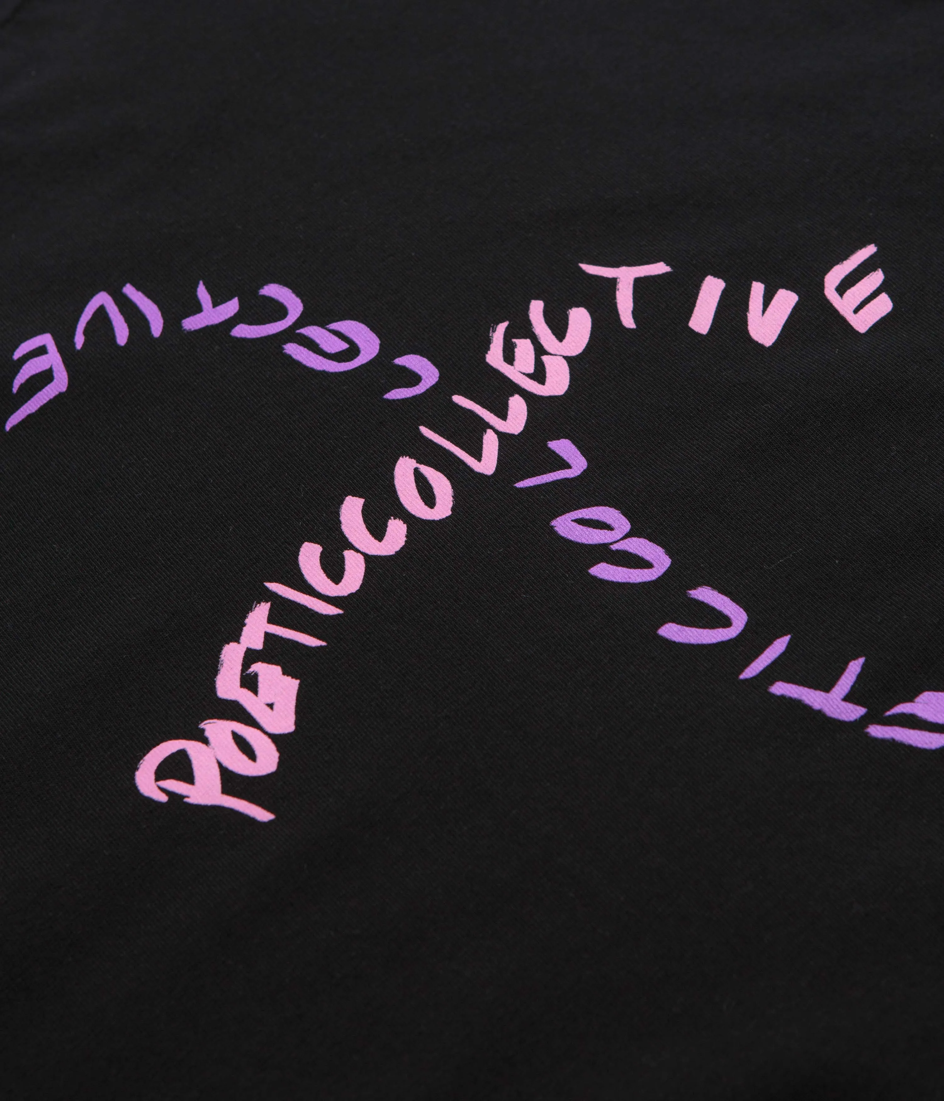 mass-produced Poetic Collective Cross T-Shirt - Black