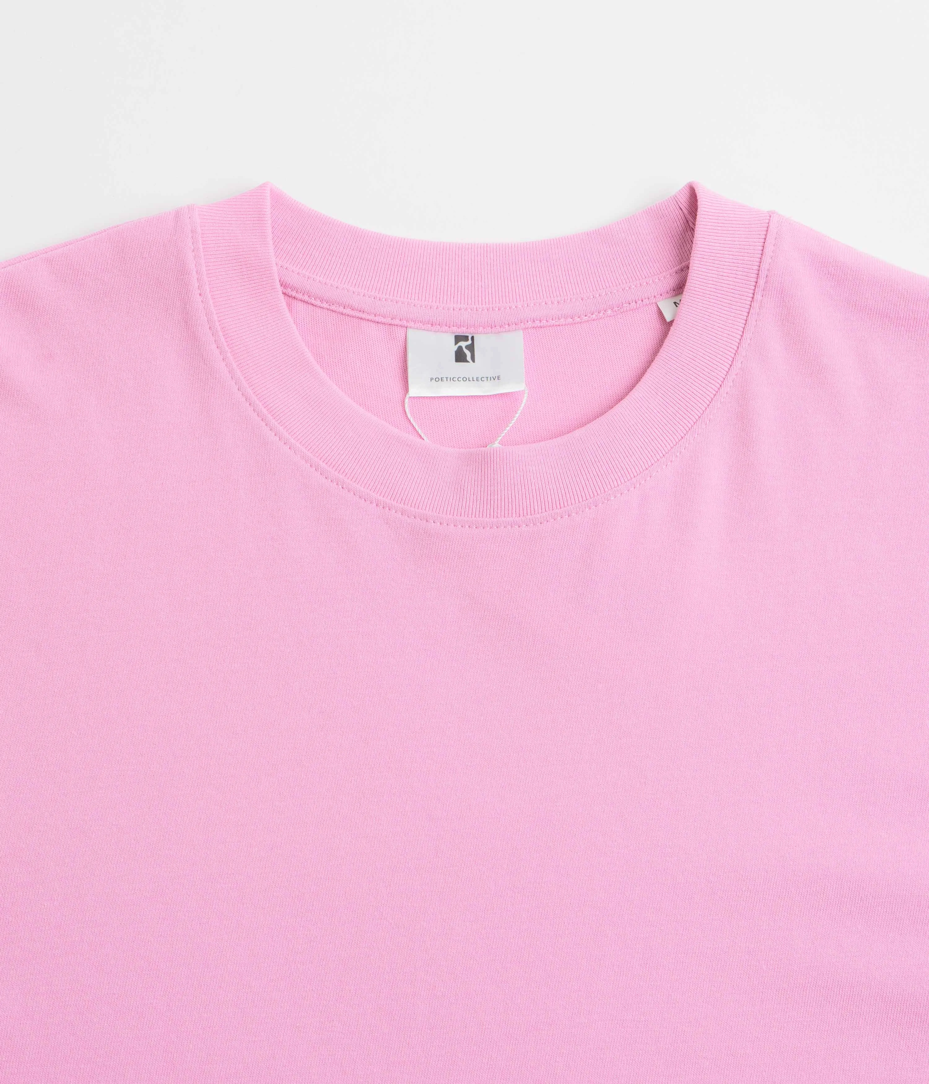 concert event Poetic Collective Cross T-Shirt - Pink