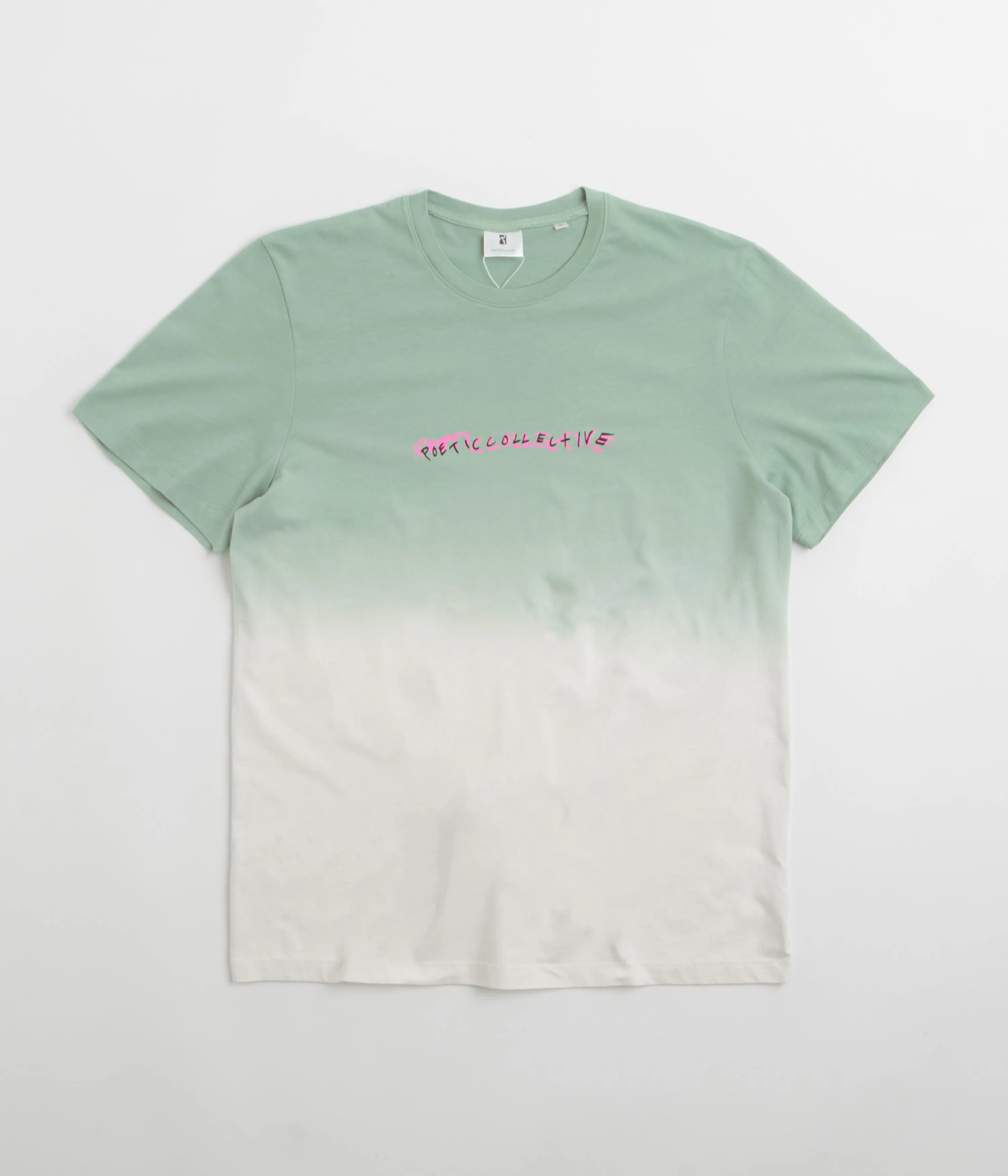 animal prints Poetic Collective Tie-Dye T-Shirt - Green / White