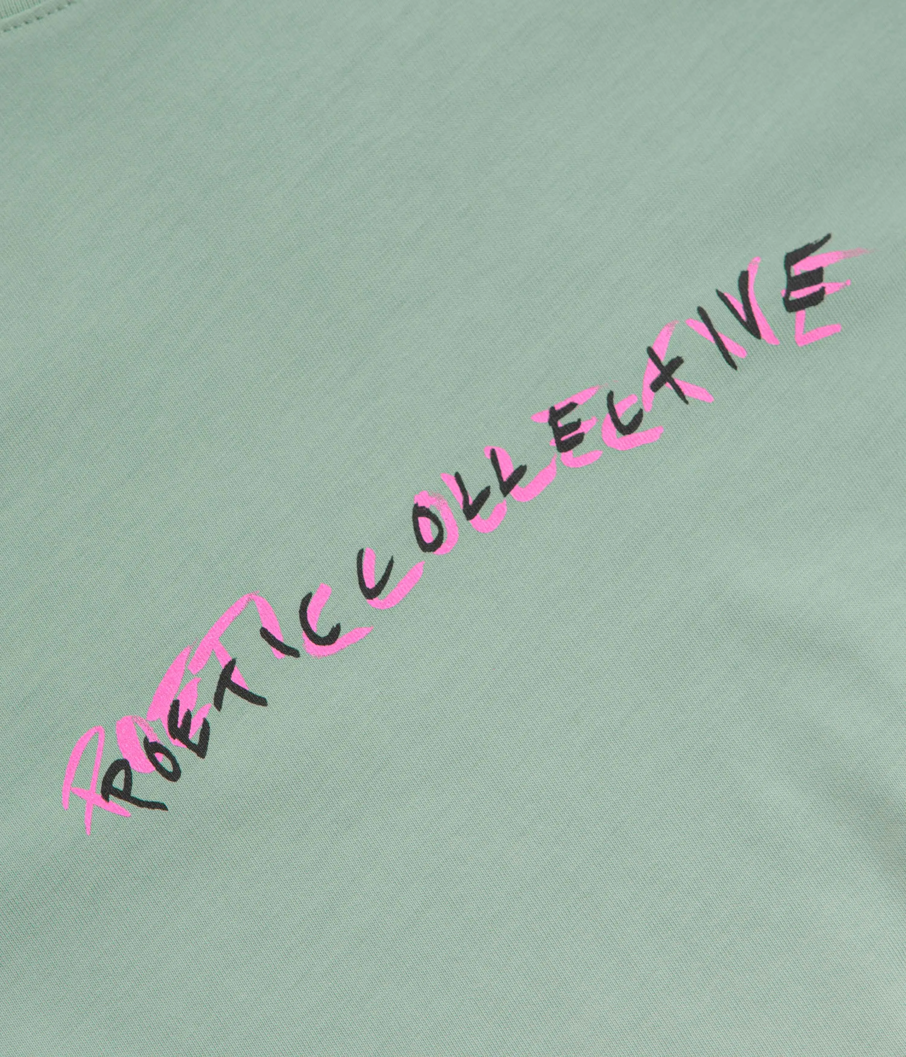 vacation rental event Poetic Collective Tie-Dye T-Shirt - Green / White