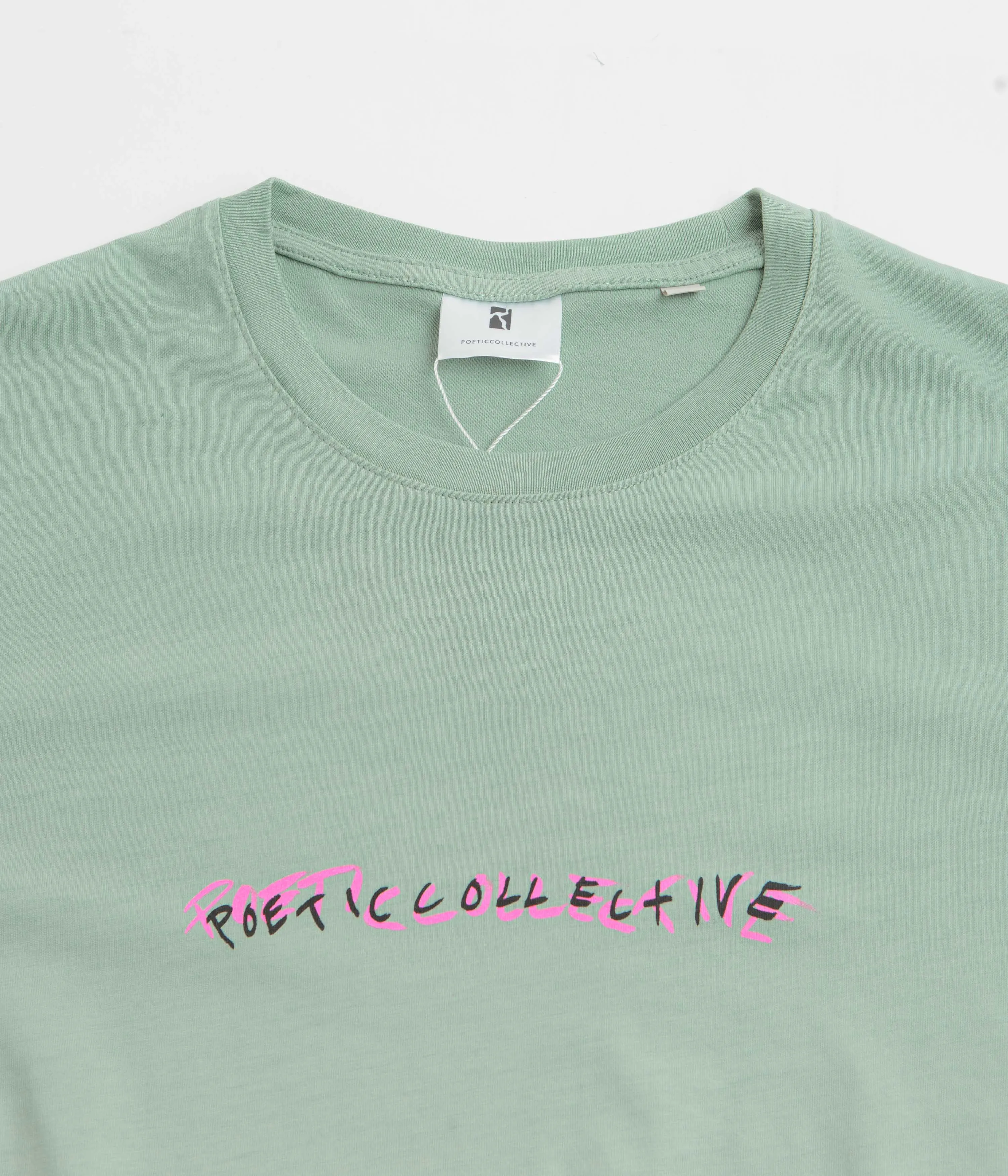 Sunny Day active shorts silhouette Poetic Collective Tie-Dye T-Shirt - Green / White