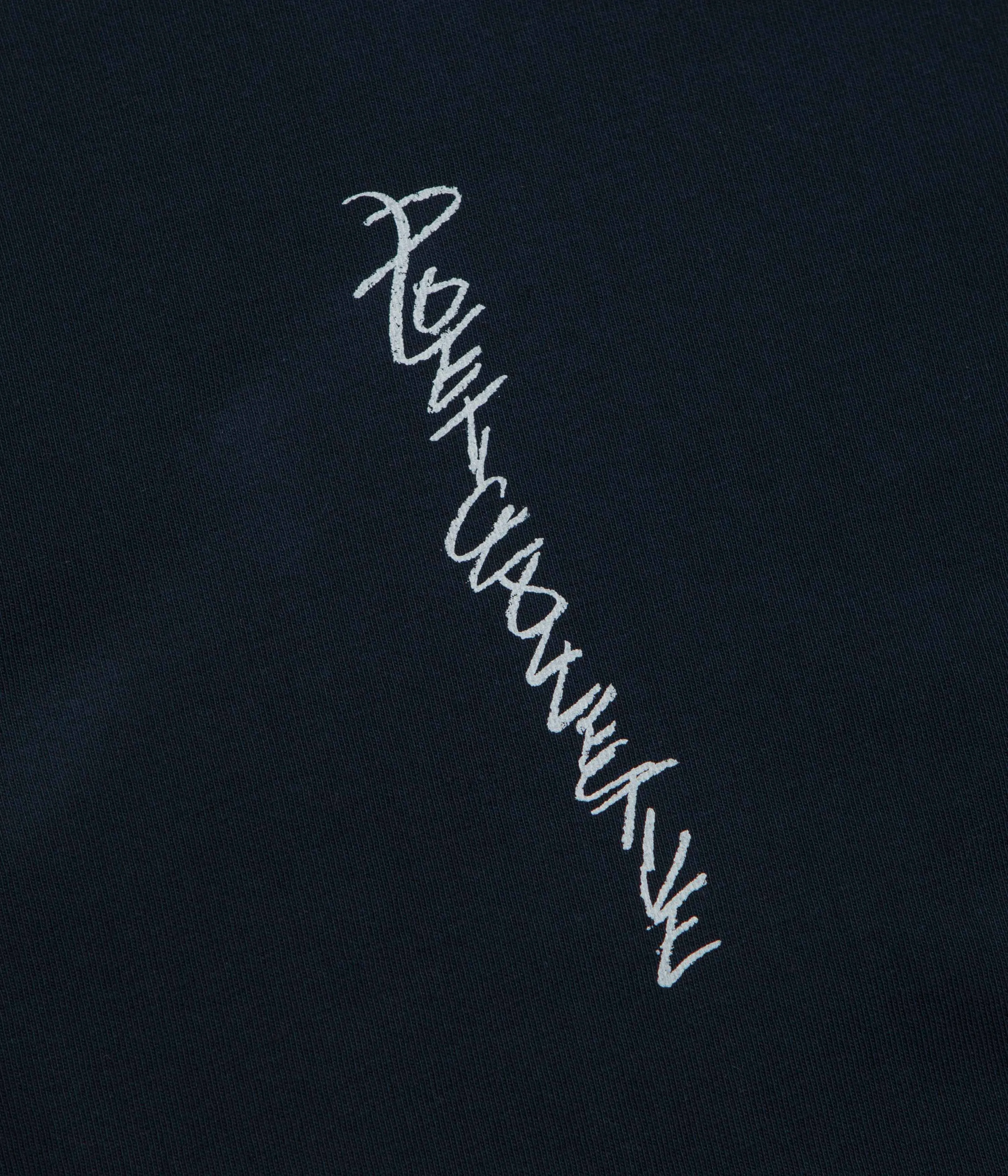 Poetic Collective Tribal T-Shirt - Navy Sequined design Pilates