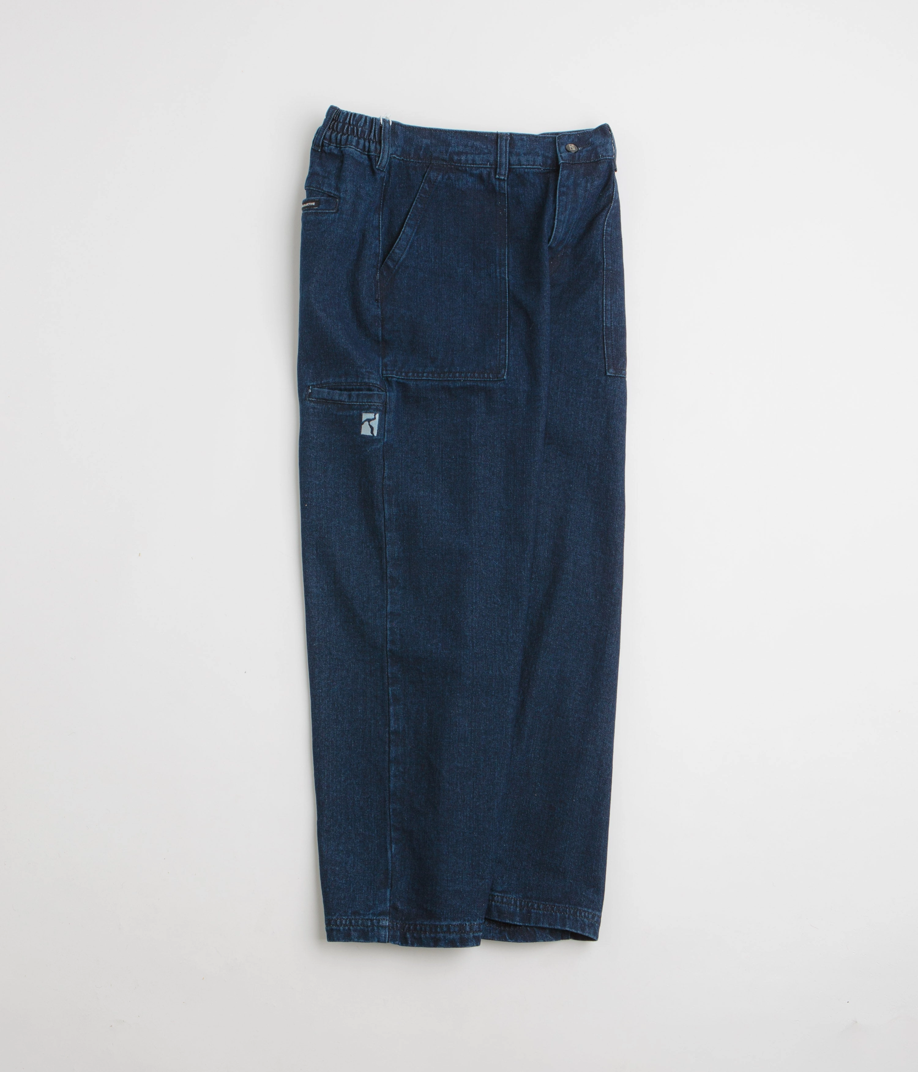 Smart Look All Season Versatility Poetic Collective Painter Pants - Classic Denim / Black