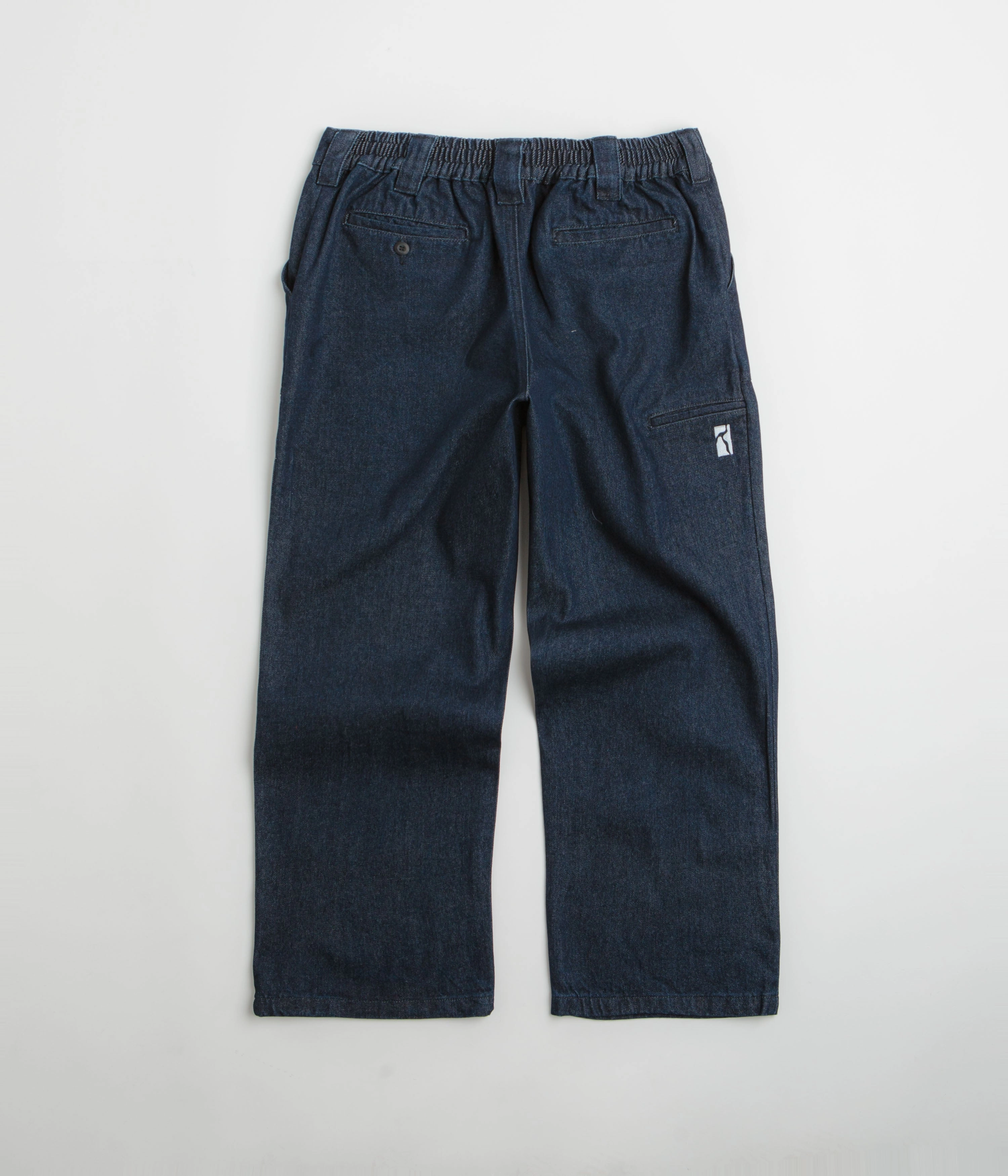 Tapered leg Poetic Collective Painter Pants - Classic Denim