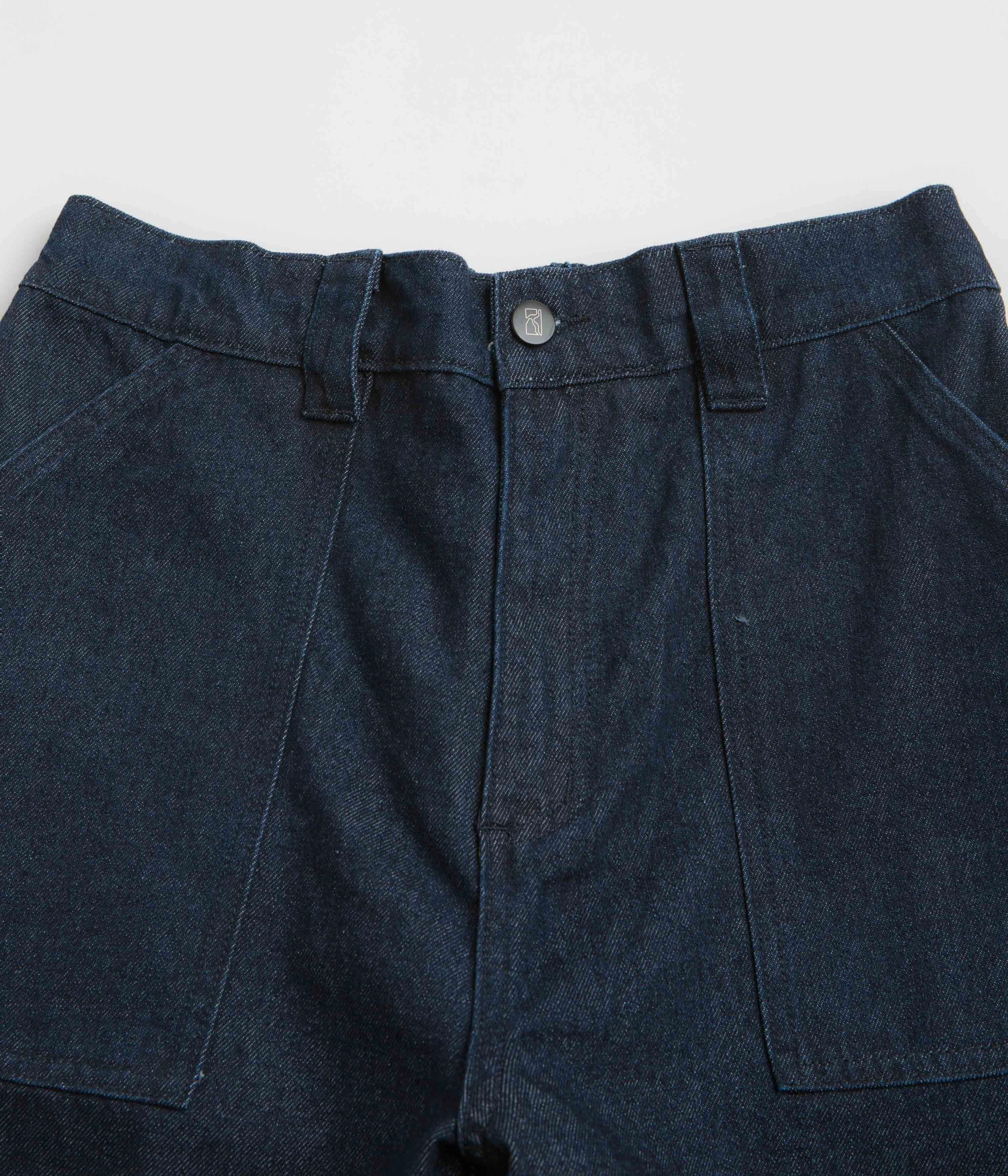 Poetic Collective Painter Pants - Classic Denim AdjustableTabs