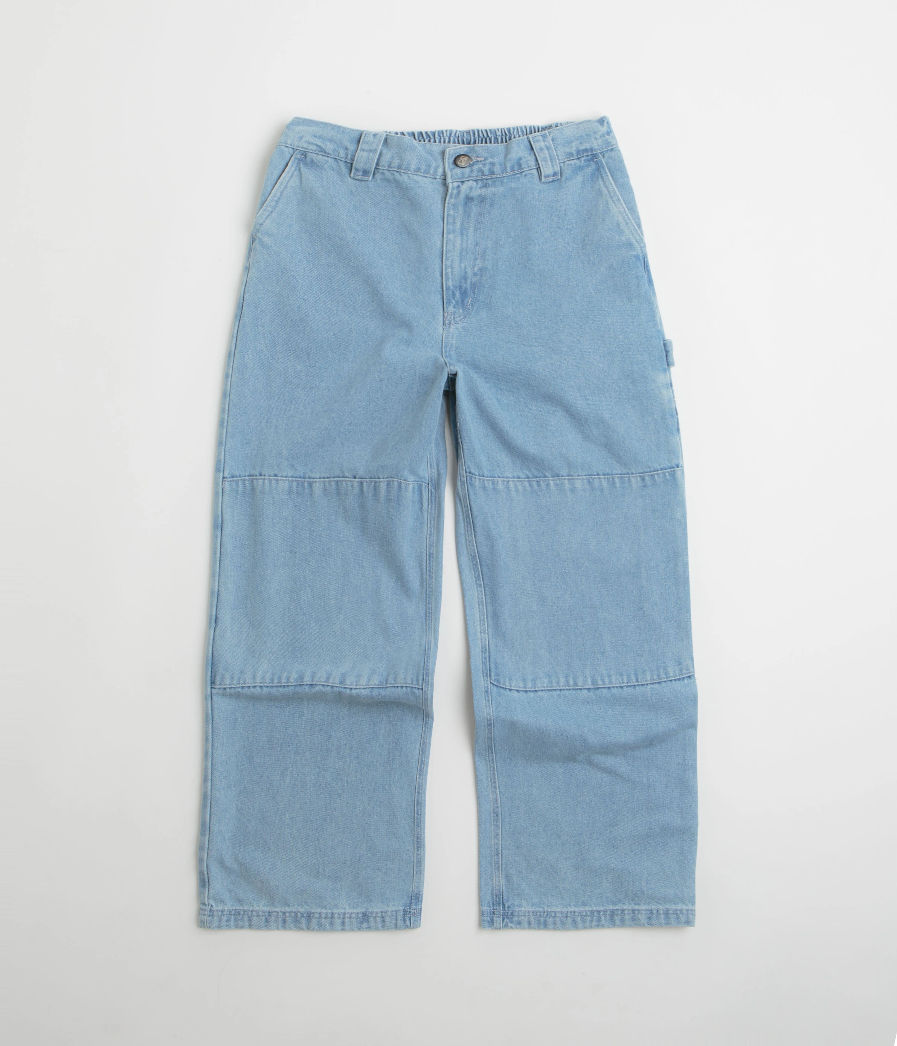 Poetic Collective Sculptor Pants - Light Denim Durable Seams WindproofLayer