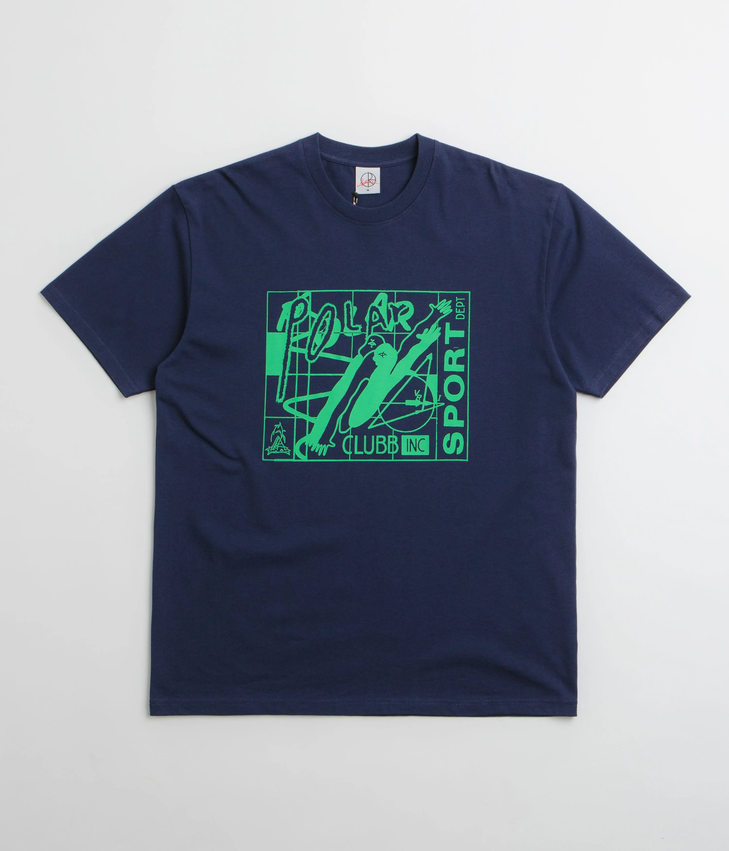 beach scene Polar Clubb Inc T-Shirt - Dark Blue