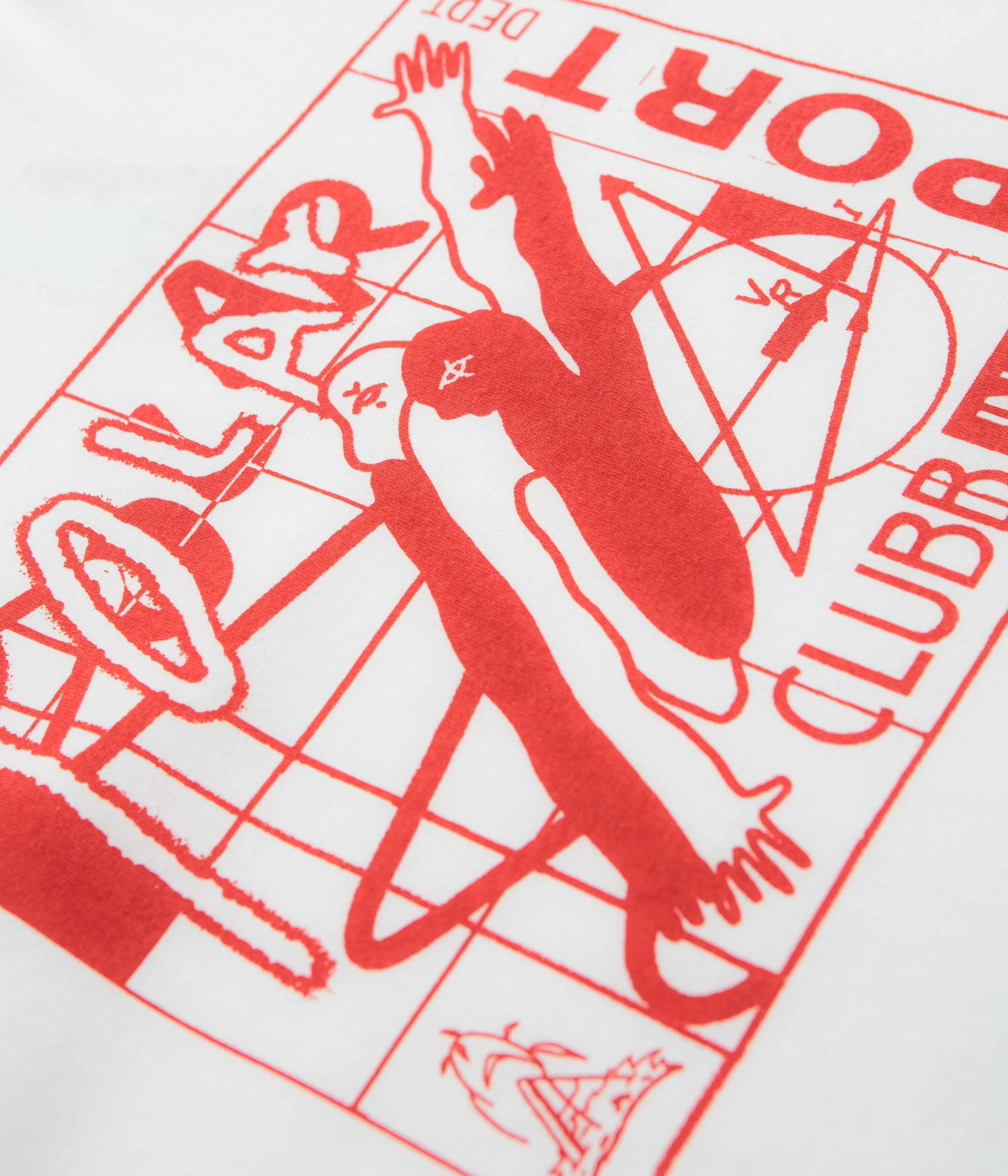 Polar Clubb Inc T-Shirt - White Modern Design