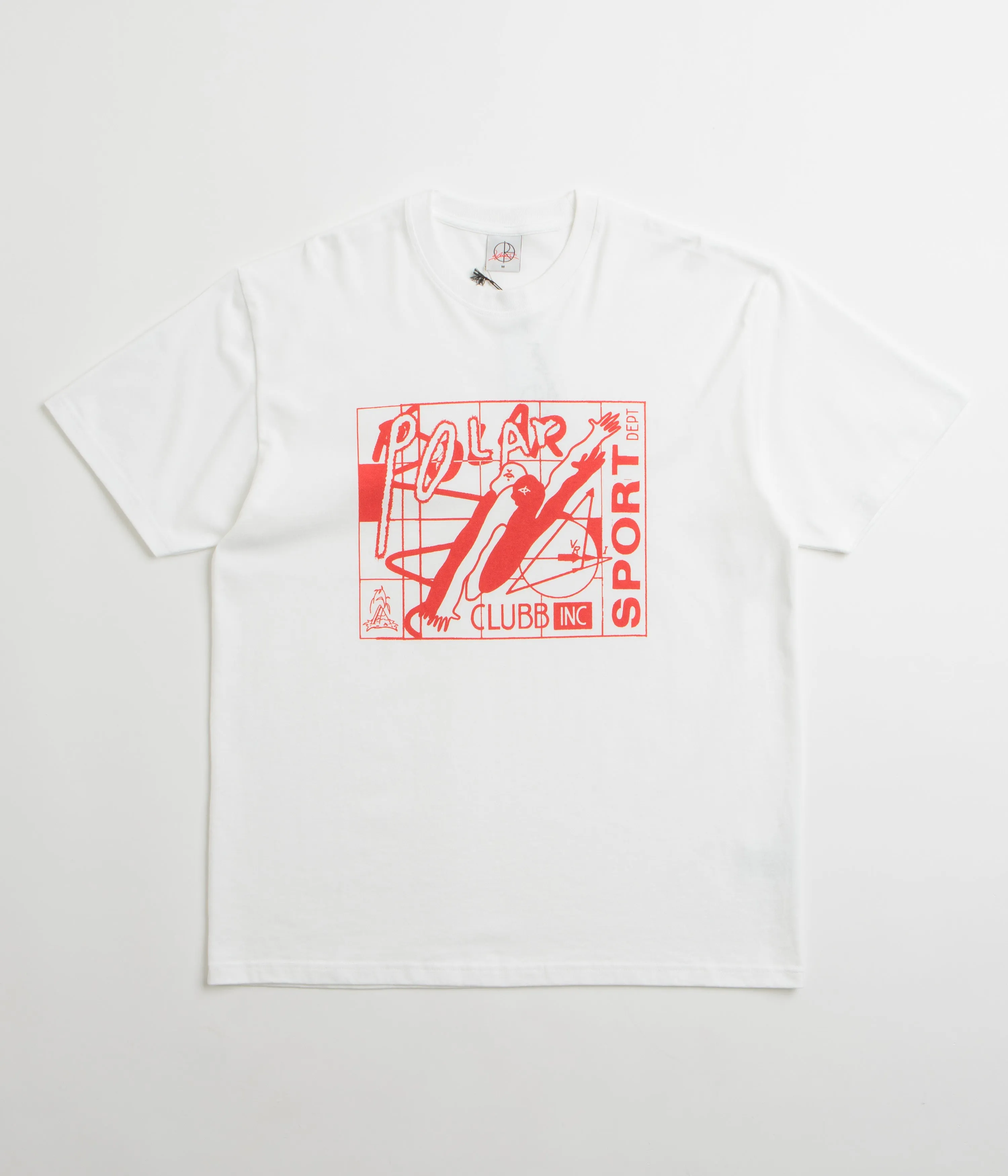 Humid climate Lined interior Polar Clubb Inc T-Shirt - White