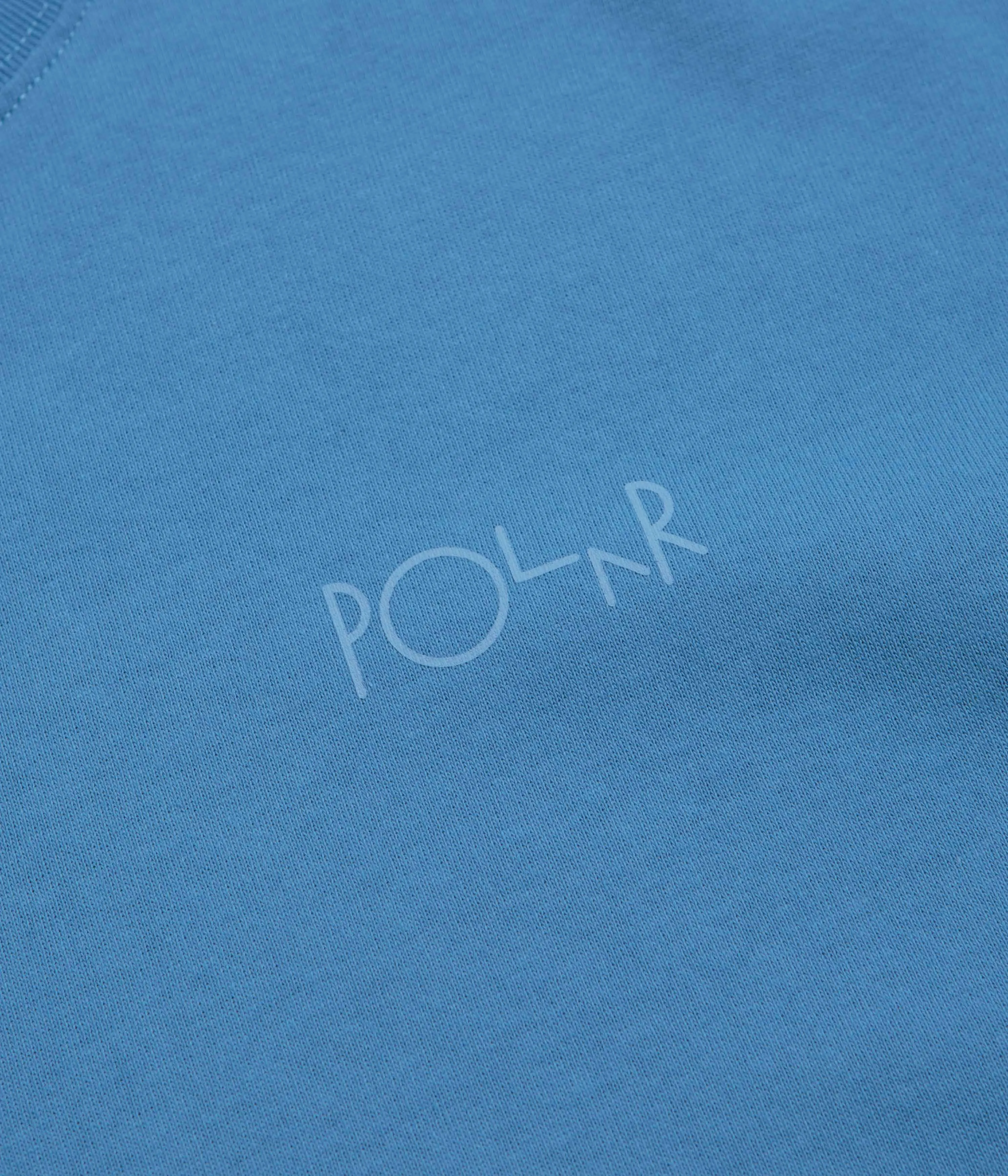 Polar Contrast Stroke Logo T-Shirt - French Blue volleyball venue