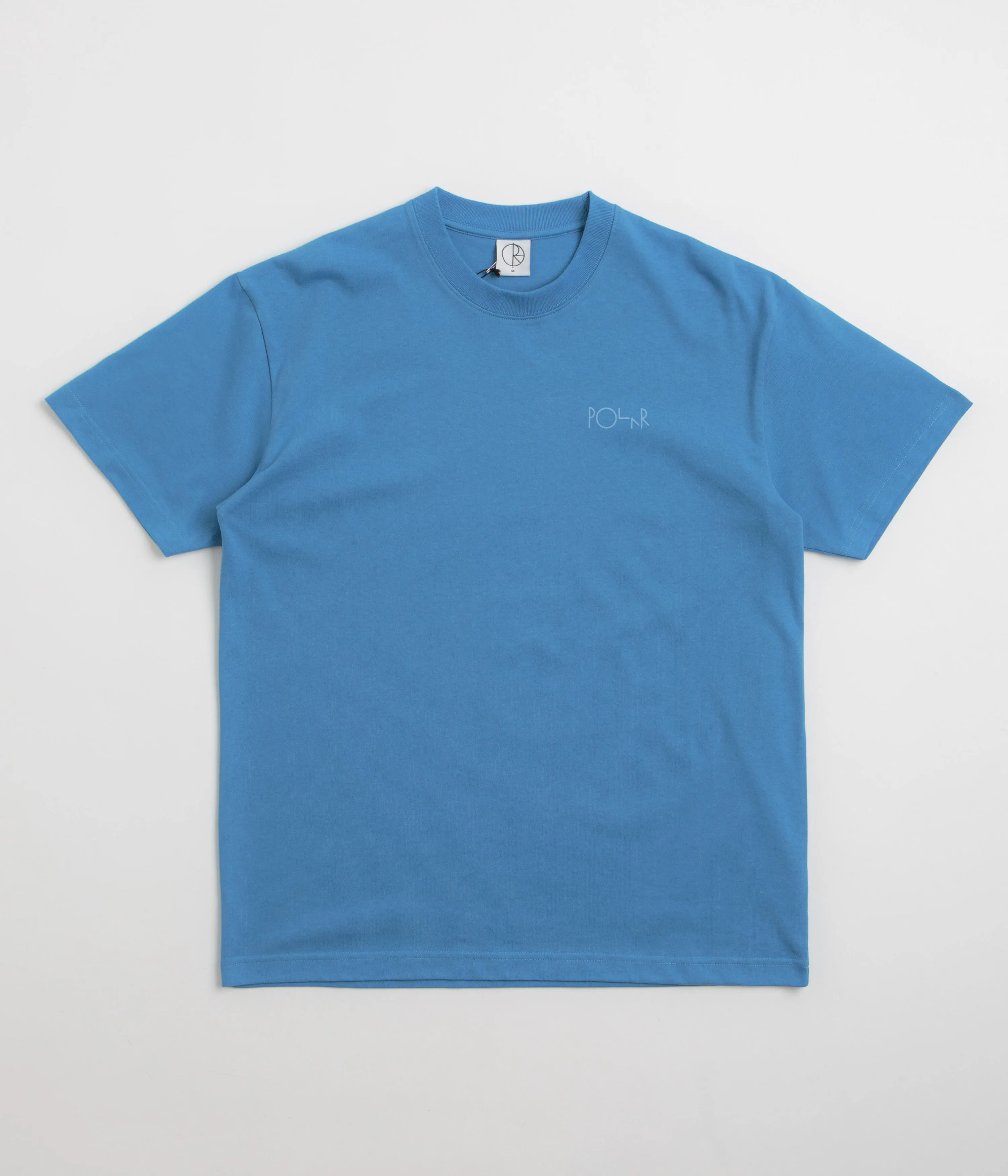 Polar Contrast Stroke Logo T-Shirt - French Blue hot air balloon event top