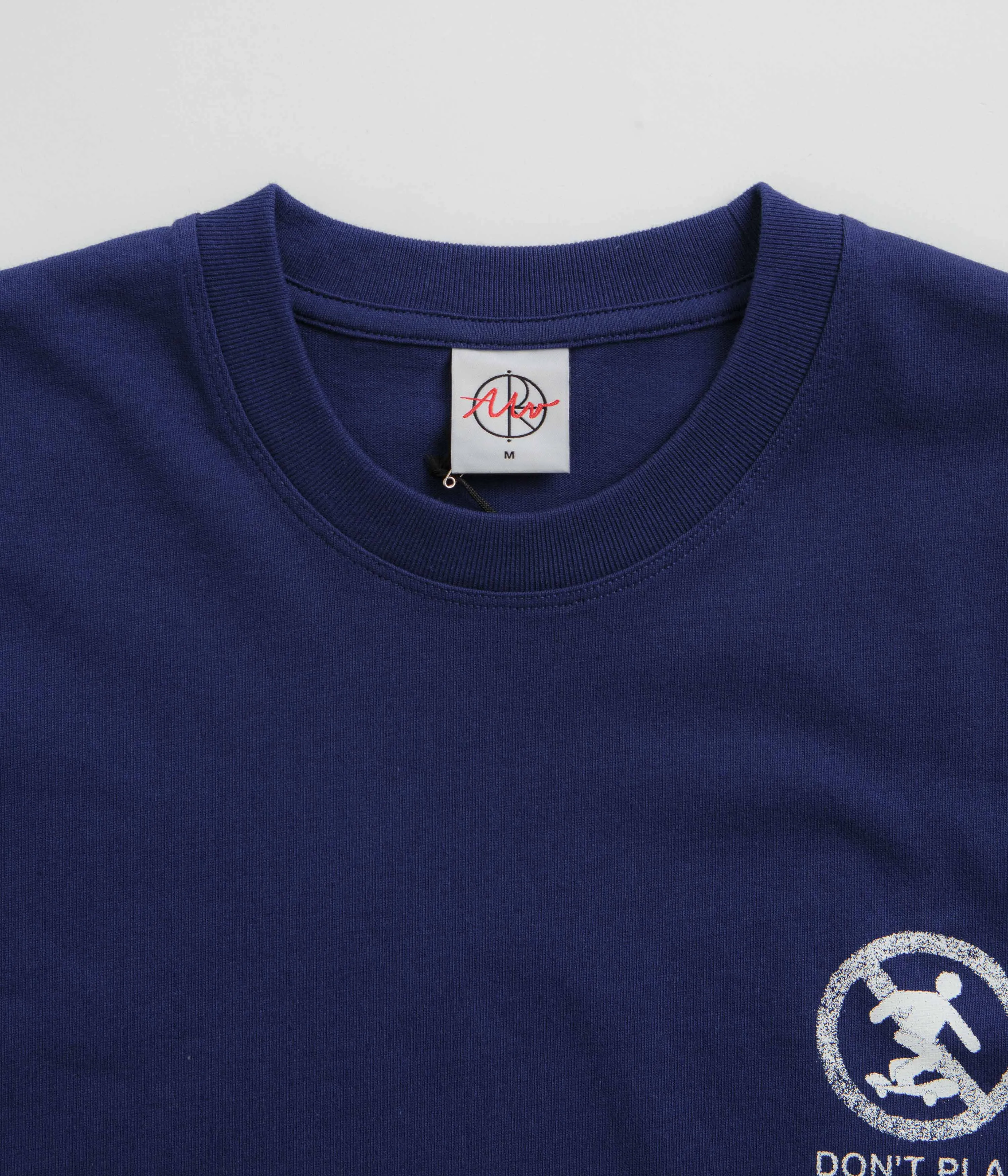rayon shirt Tiered hem Polar Don't Play T-Shirt - Deep Royal Blue