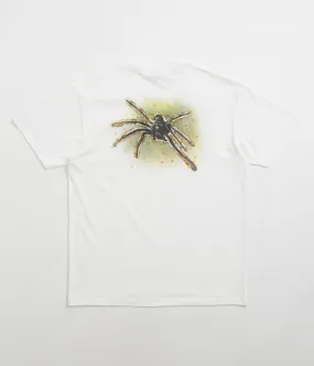 Hollow Fiber Insulation Elasticized Polar Green Spider T-Shirt - White