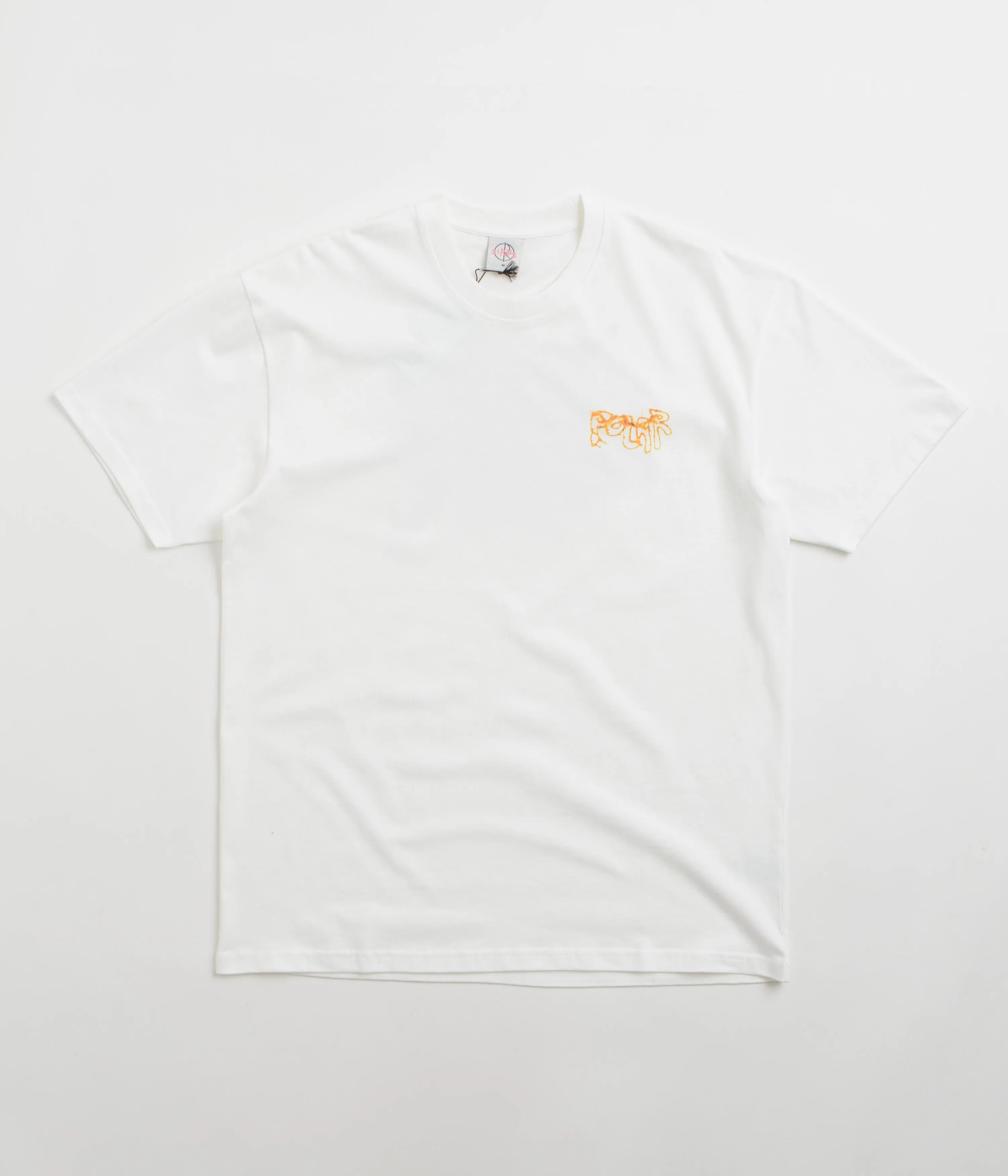 Polar Green Spider T-Shirt - White Yarn Dyed Stripes bike venue