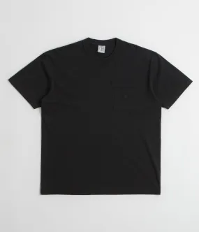 Polar Pocket T-Shirt - Black / Black functionality retro hem