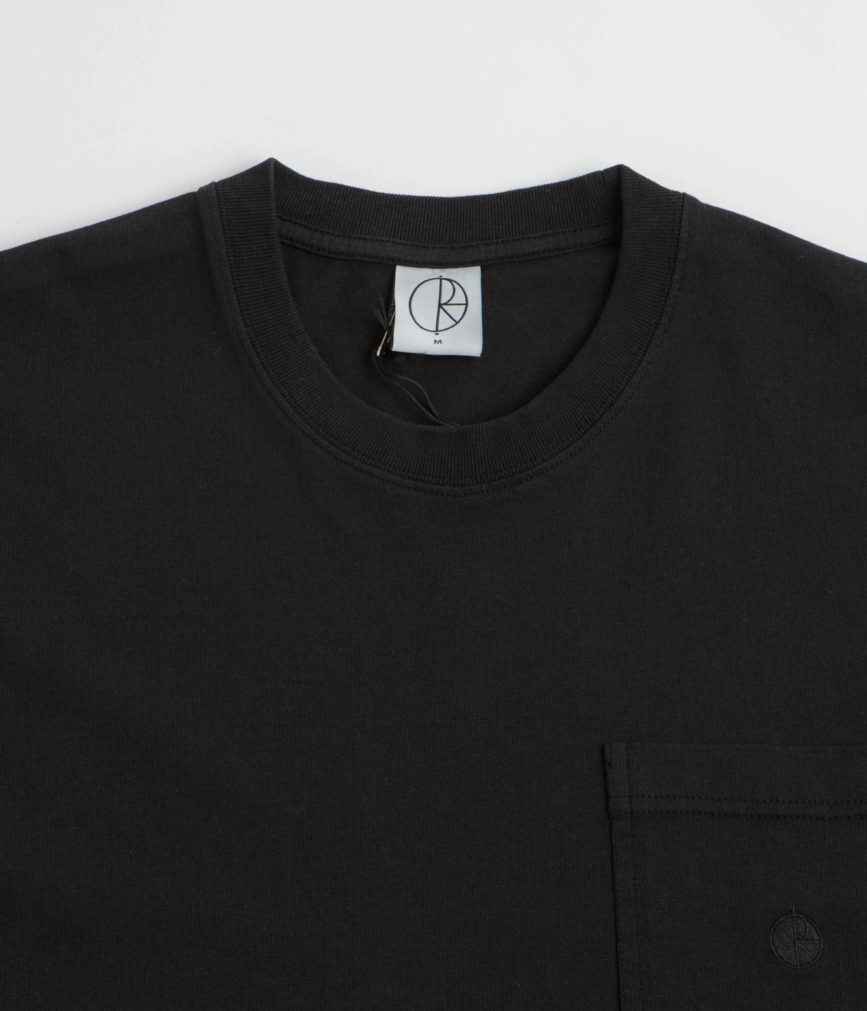 camping clothes Shopping Mall Polar Pocket T-Shirt - Black / Black