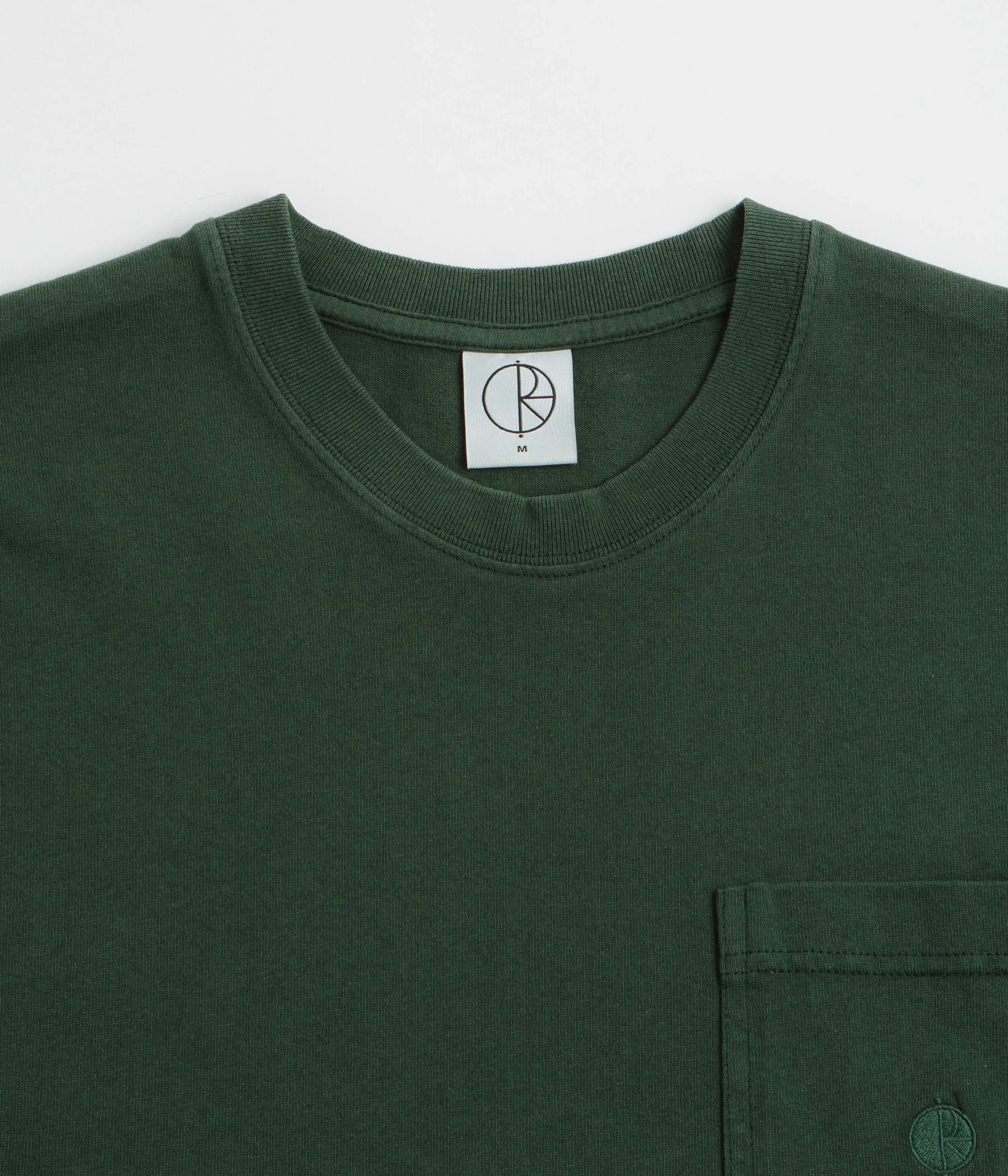 Polar Pocket T-Shirt - Dark Green one-piece Ruffled