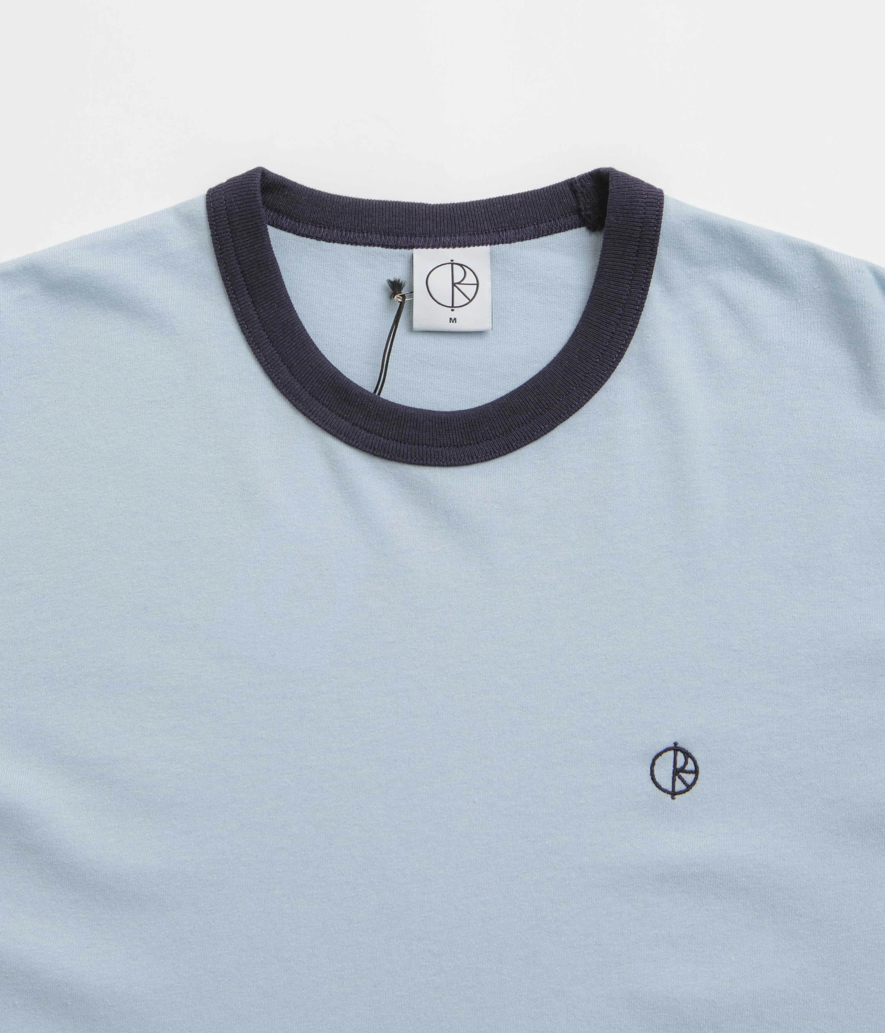 Polar Ringer T-Shirt - Light Blue / Navy Outdoor Event casino event