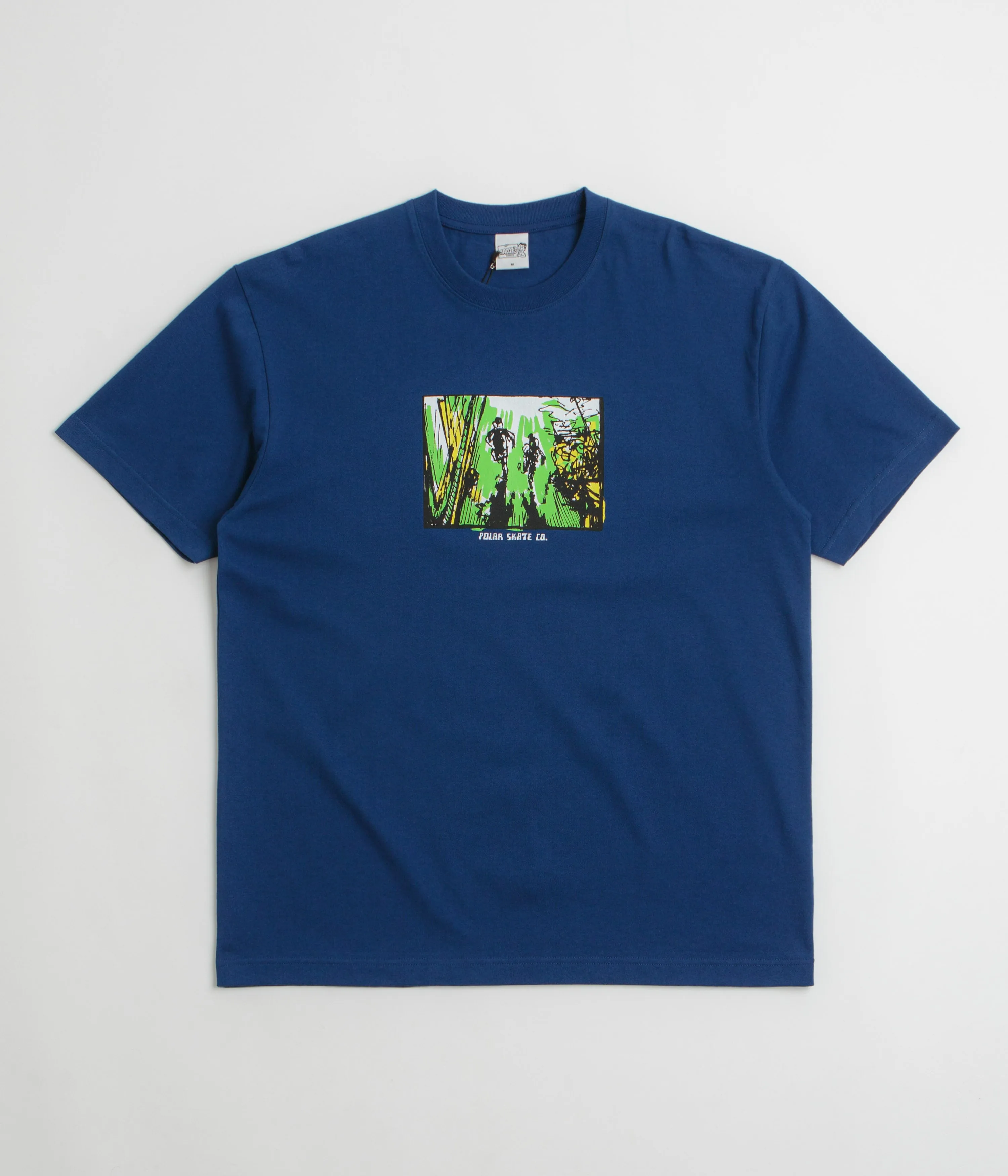 Airbnb event Polar Running T-Shirt - Deep Royal Blue