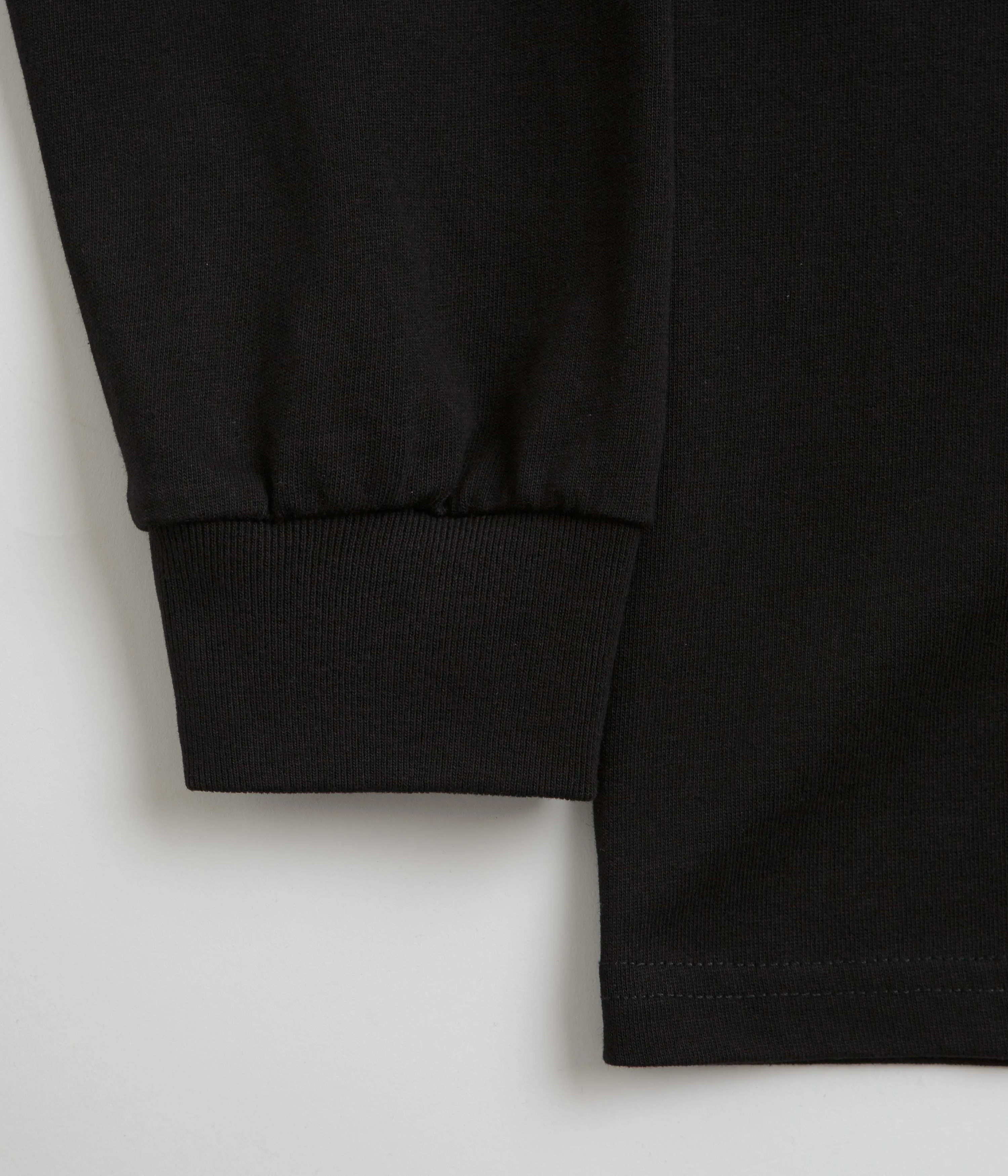 summer season Polar Saint Kawaii Long Sleeve T-Shirt - Black