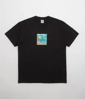 Quilted Pattern practicality Polar Scarecrow T-Shirt - Black