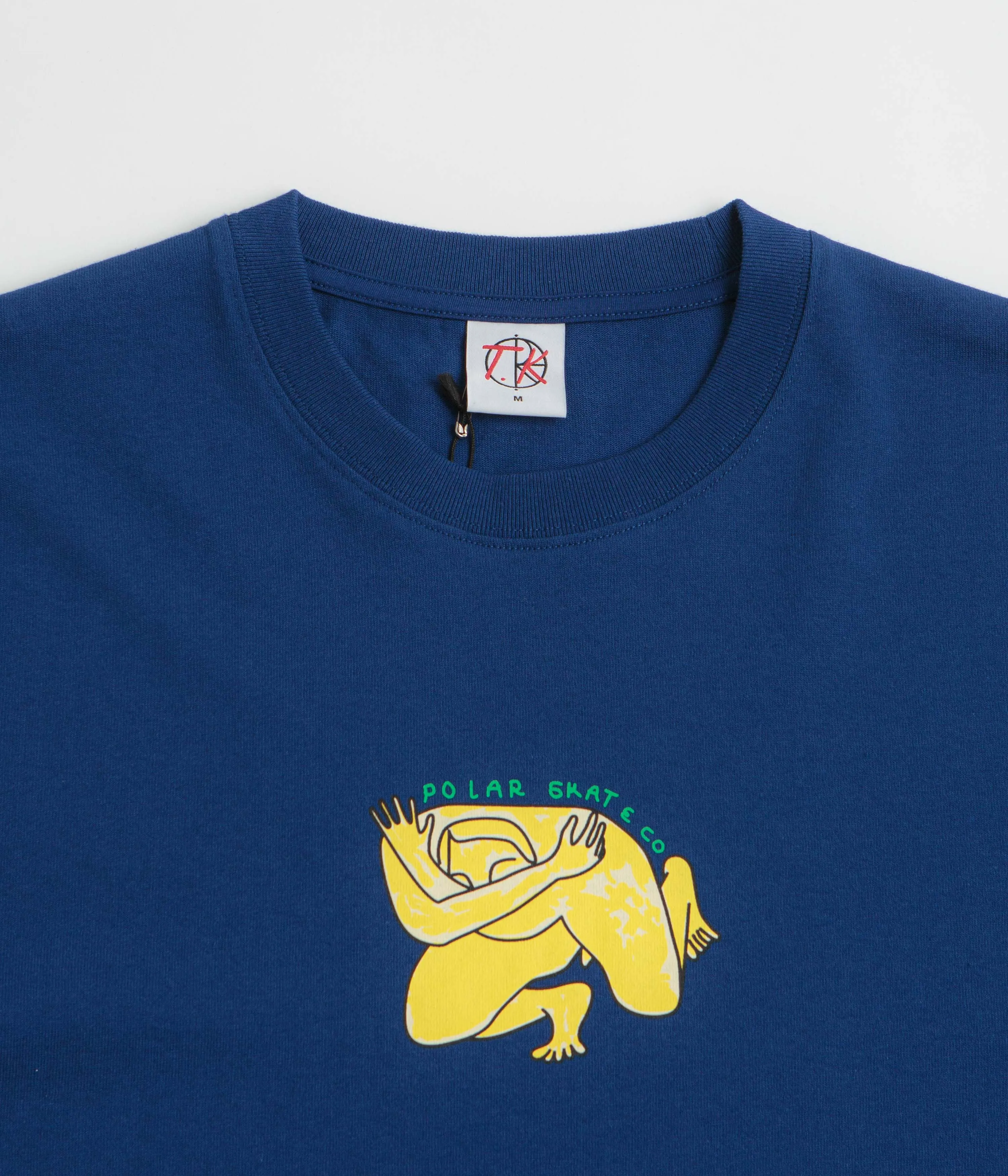Polar Shy Bow T-Shirt - Deep Royal Blue Zipped badminton