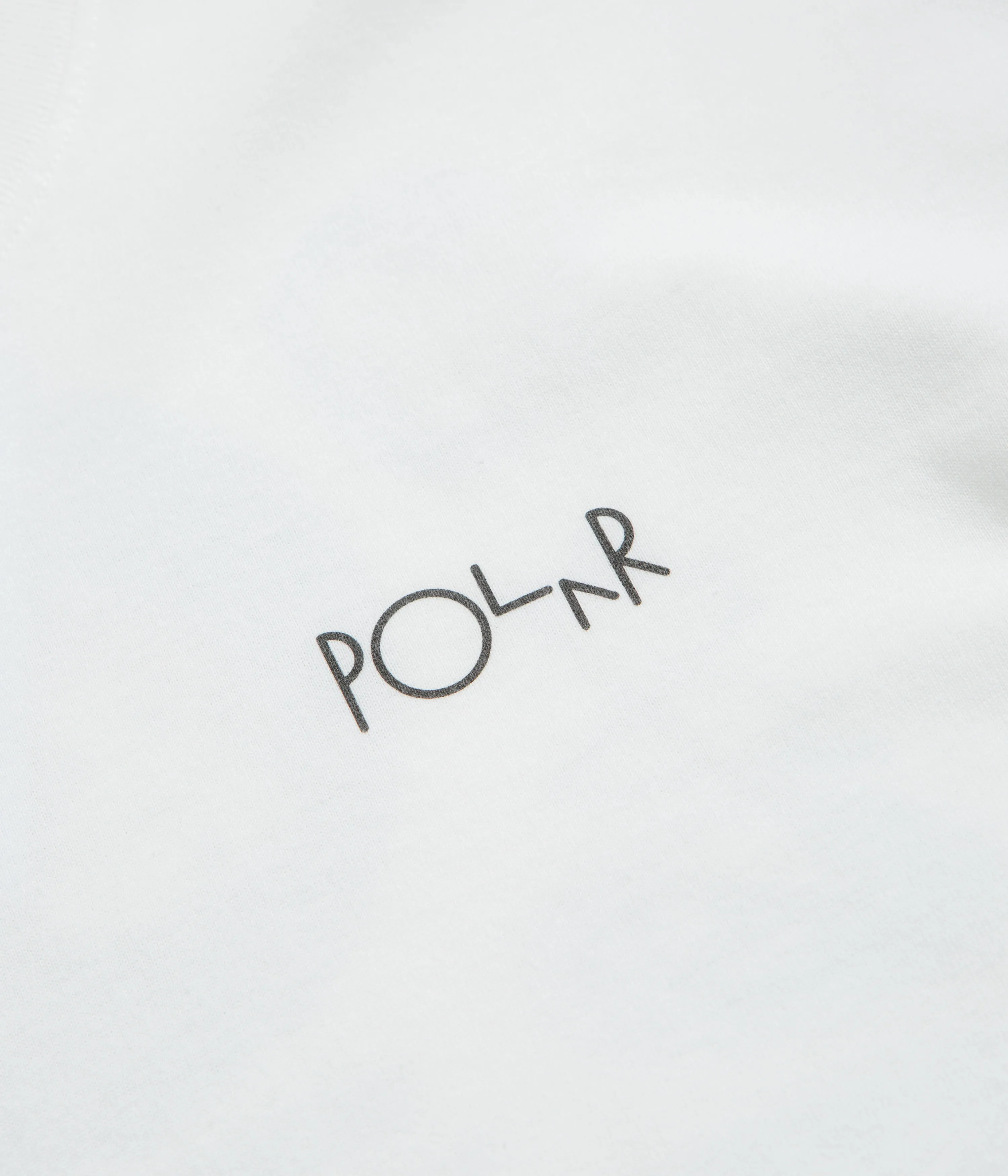 Polar Social Side T-Shirt - White Breathable Material