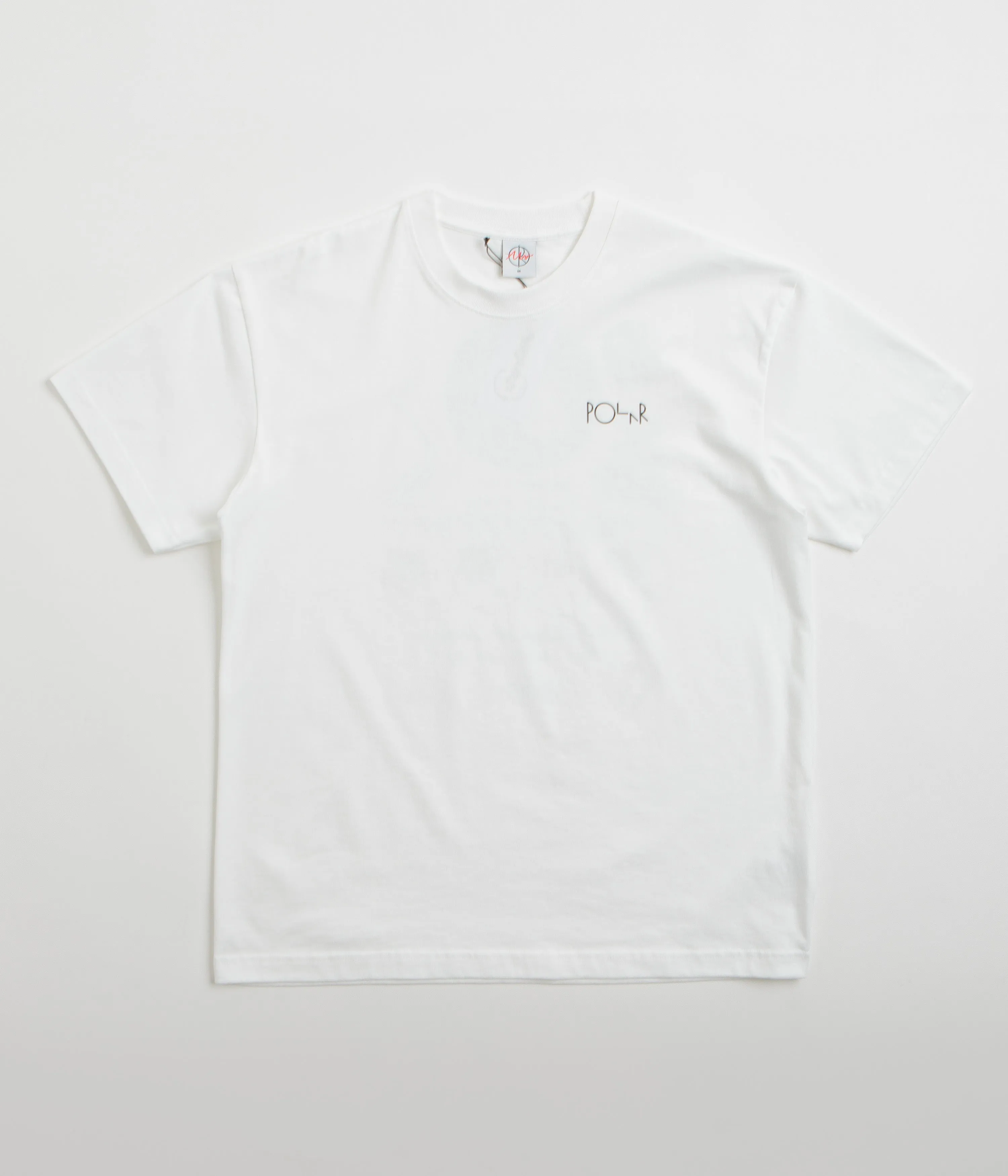 Polar Social Side T-Shirt - White Bold Patterns