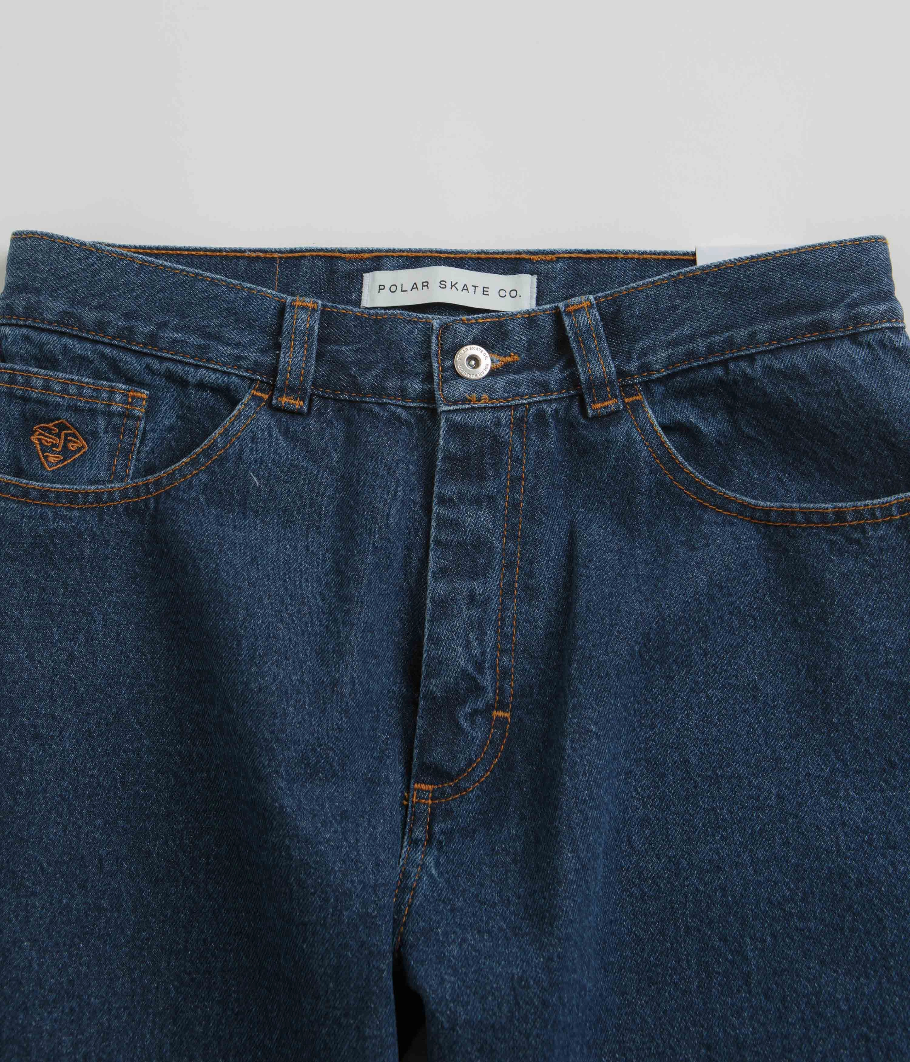 Loose cut Odor Control Treatment Polar 89 Jeans - Dark Blue