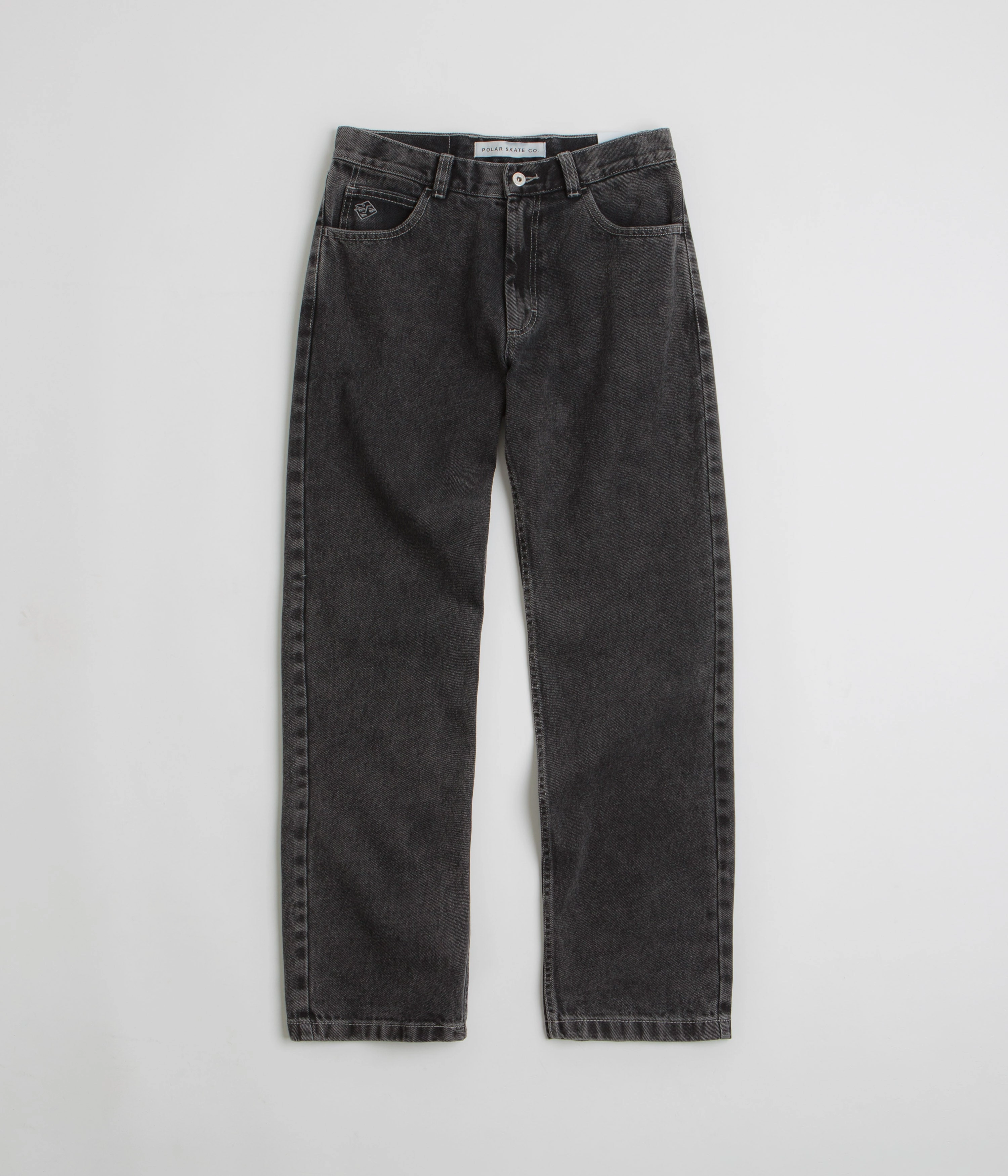 Polar 89 Jeans - Silver Black anti slip grip Fade Resistant Dye